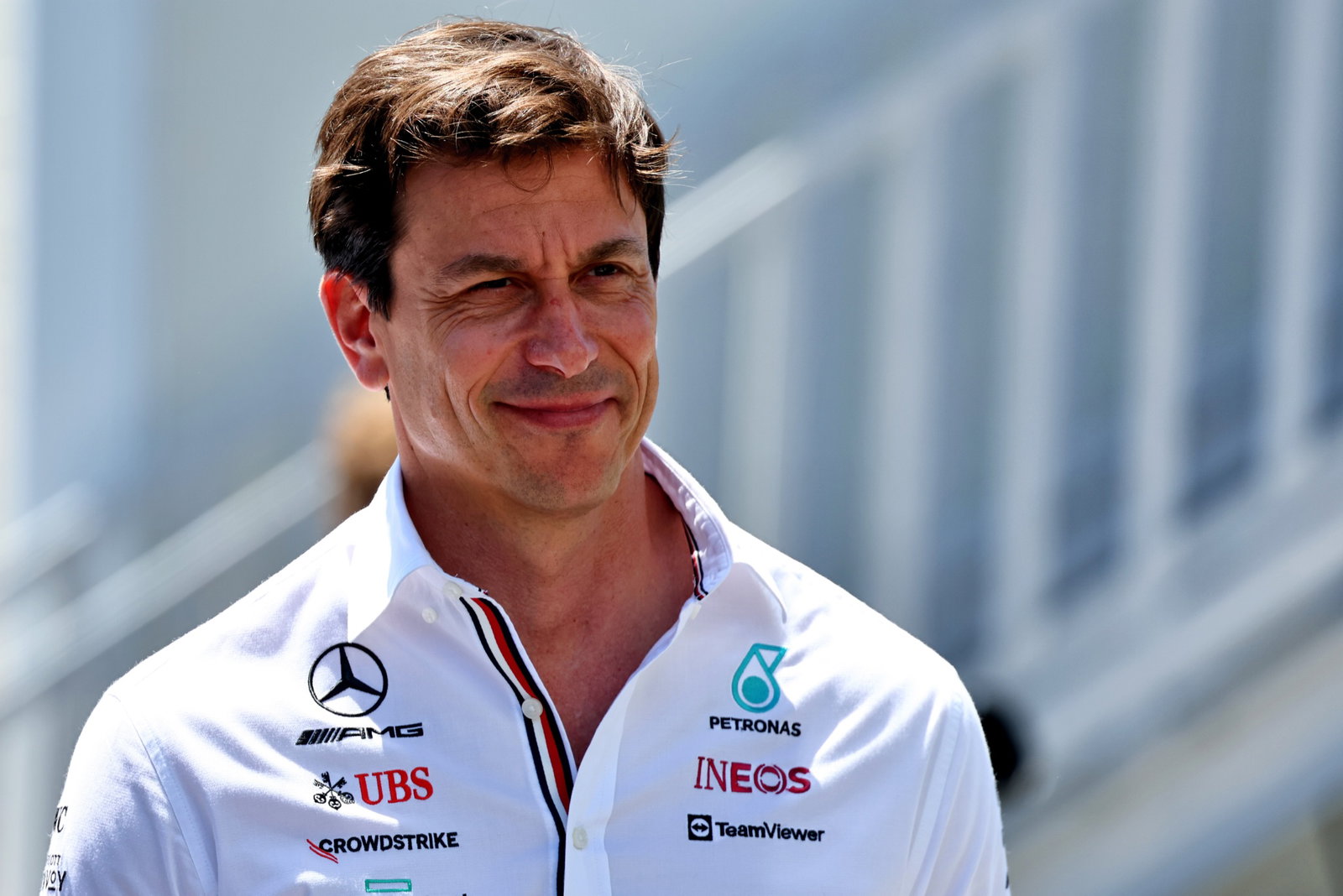 No wonder Toto Wolff is smiling