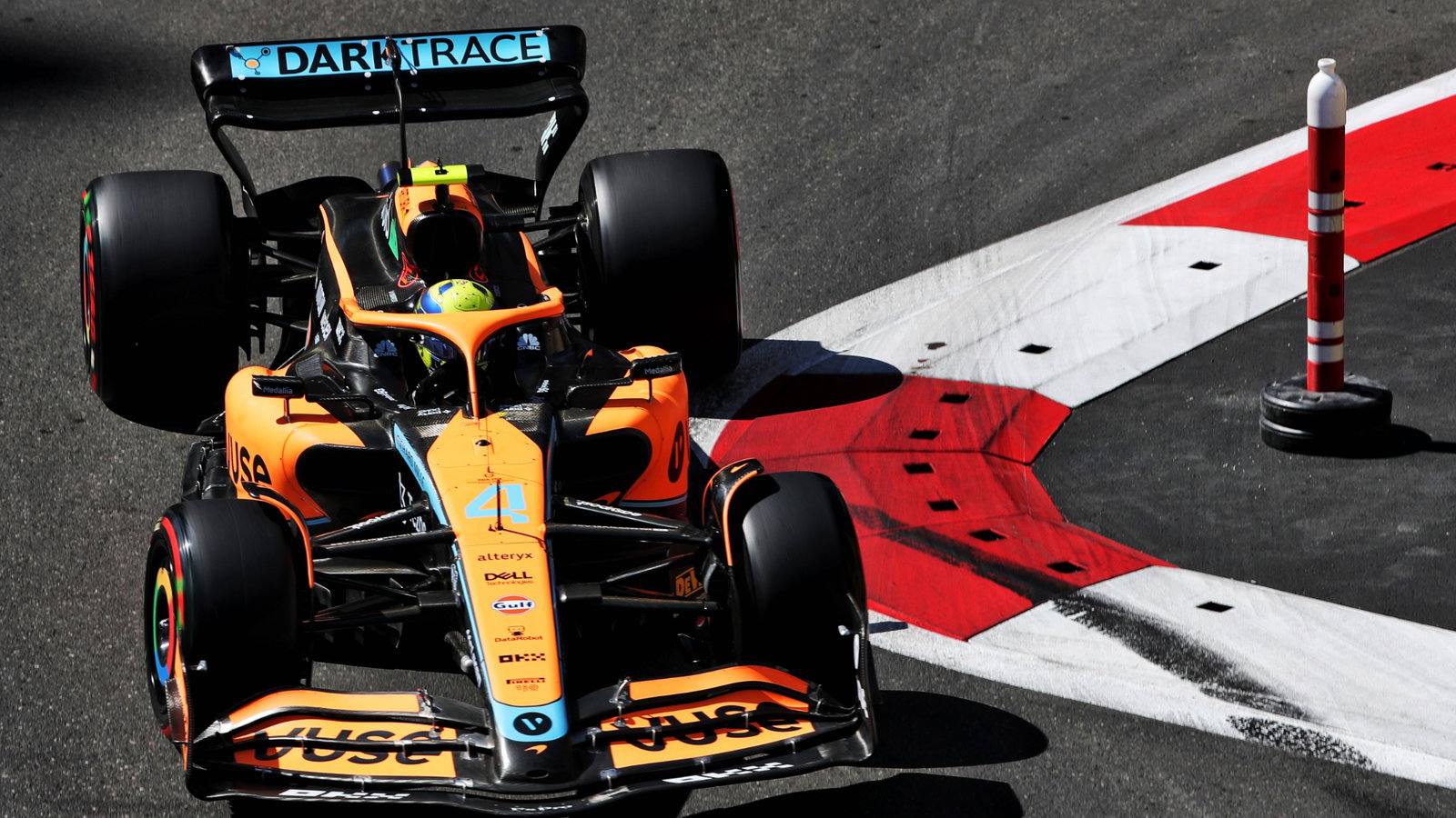 Lando Norris (GBR) McLaren MCL36. Formula 1 World Championship, Rd 8, Azerbaijan Grand Prix, Baku Street Circuit,
