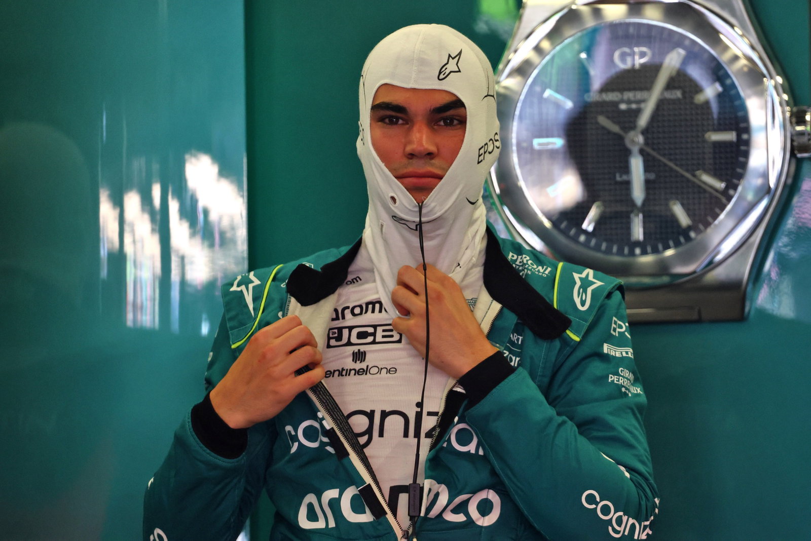 Lance Stroll (CDN) Aston Martin F1 Team. Formula 1 World Championship, Rd 8, Azerbaijan Grand Prix, Baku Street Circuit,