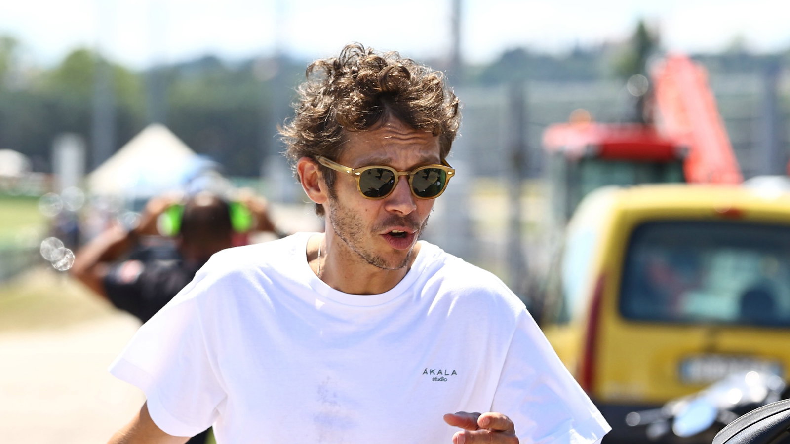 Valentino Rossi, Misano WorldSBK race1, 11 June