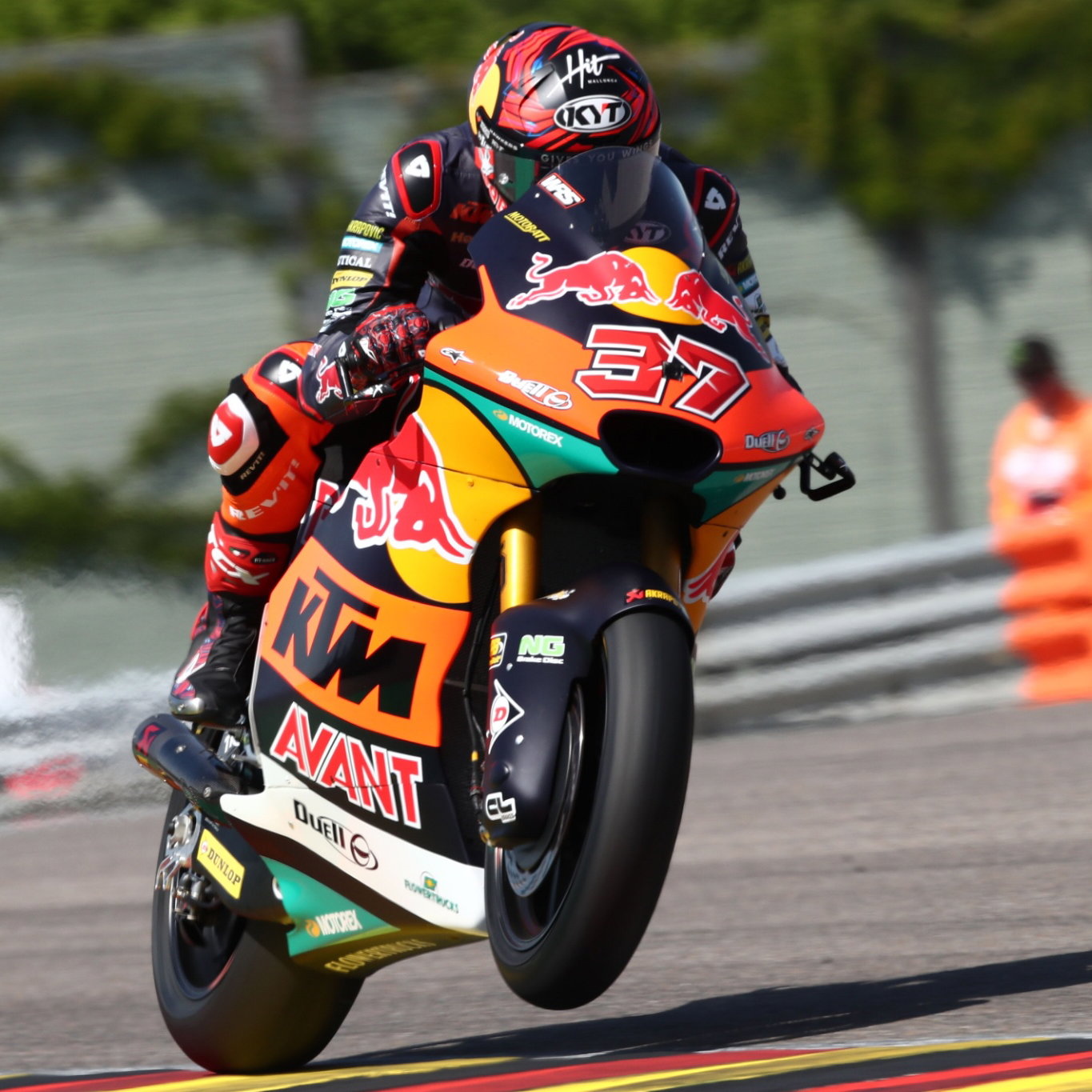 Augusto Fernandez, Moto2, German MotoGP, 17 June