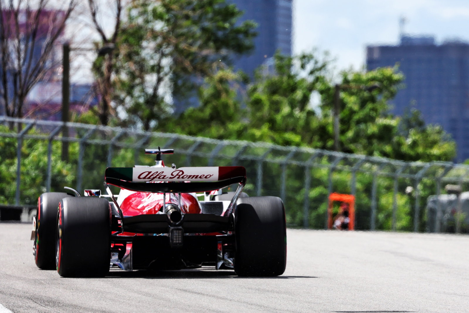 Valtteri Bottas] ) Alfa Romeo F1 Team C42. Kejuaraan Dunia Formula 1, Rd 9, Grand Prix Kanada, Montreal, Kanada,