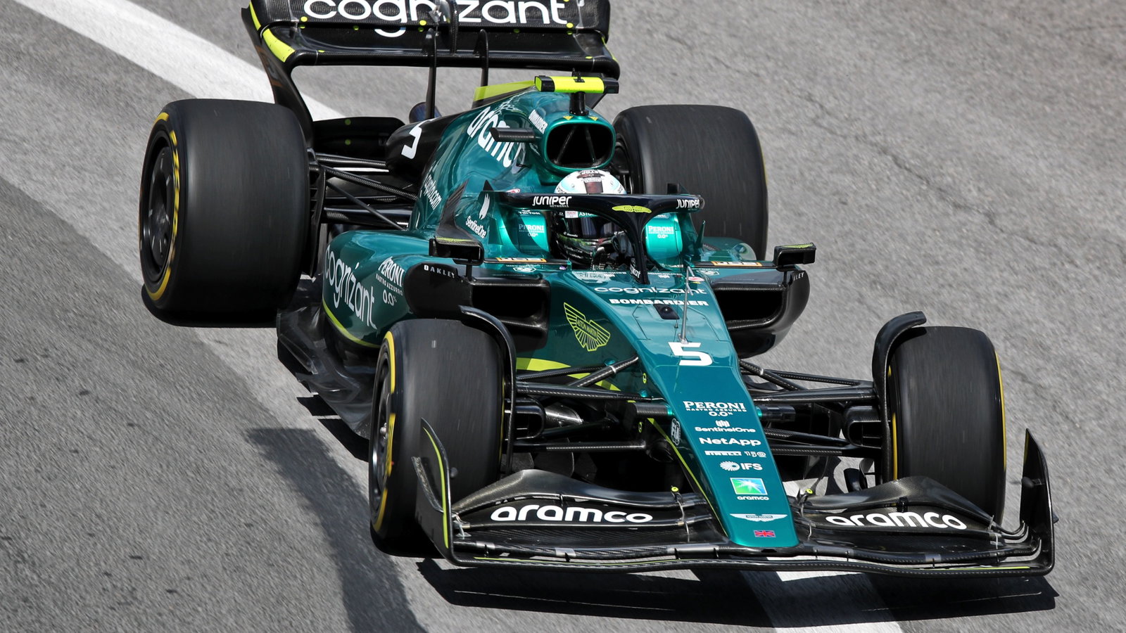 Sebastian Vettel (GER) Aston Martin F1 Team AMR22. Formula 1 World Championship, Rd 9, Canadian Grand Prix, Montreal,