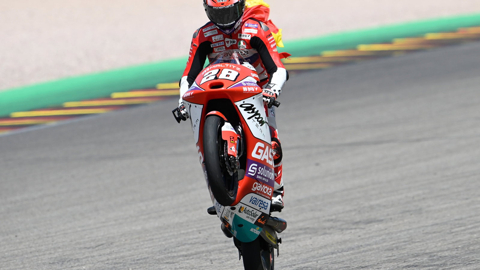 Izan Guevara, Moto3 race, German MotoGP, 19 June