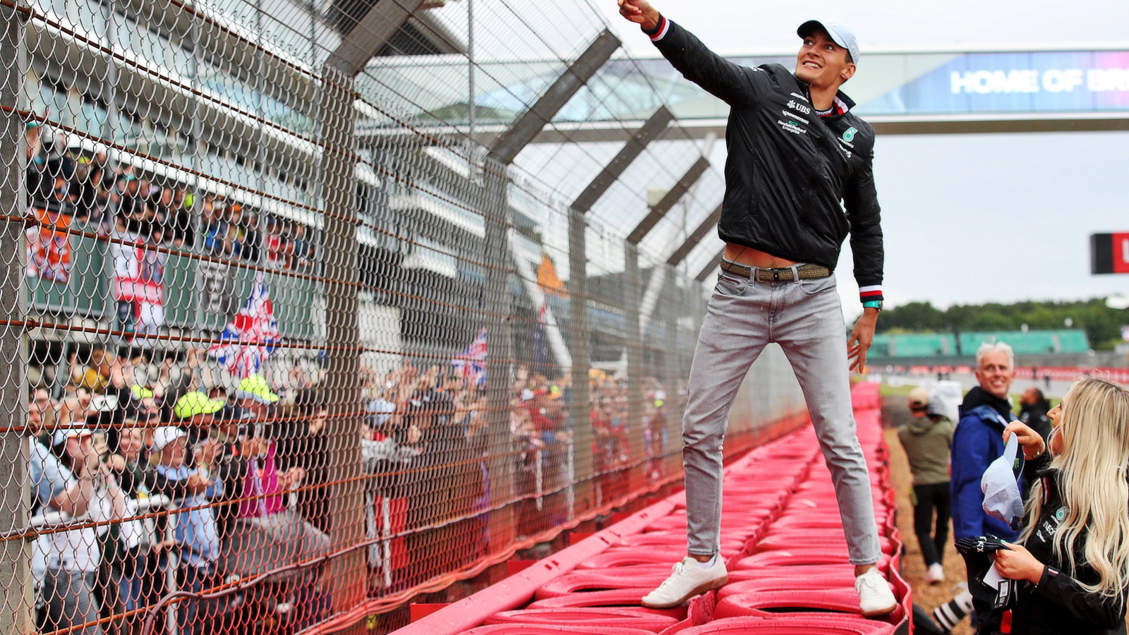 George Russell (GBR) Mercedes AMG F1. Formula 1 World Championship, Rd 10, British Grand Prix, Silverstone, England,