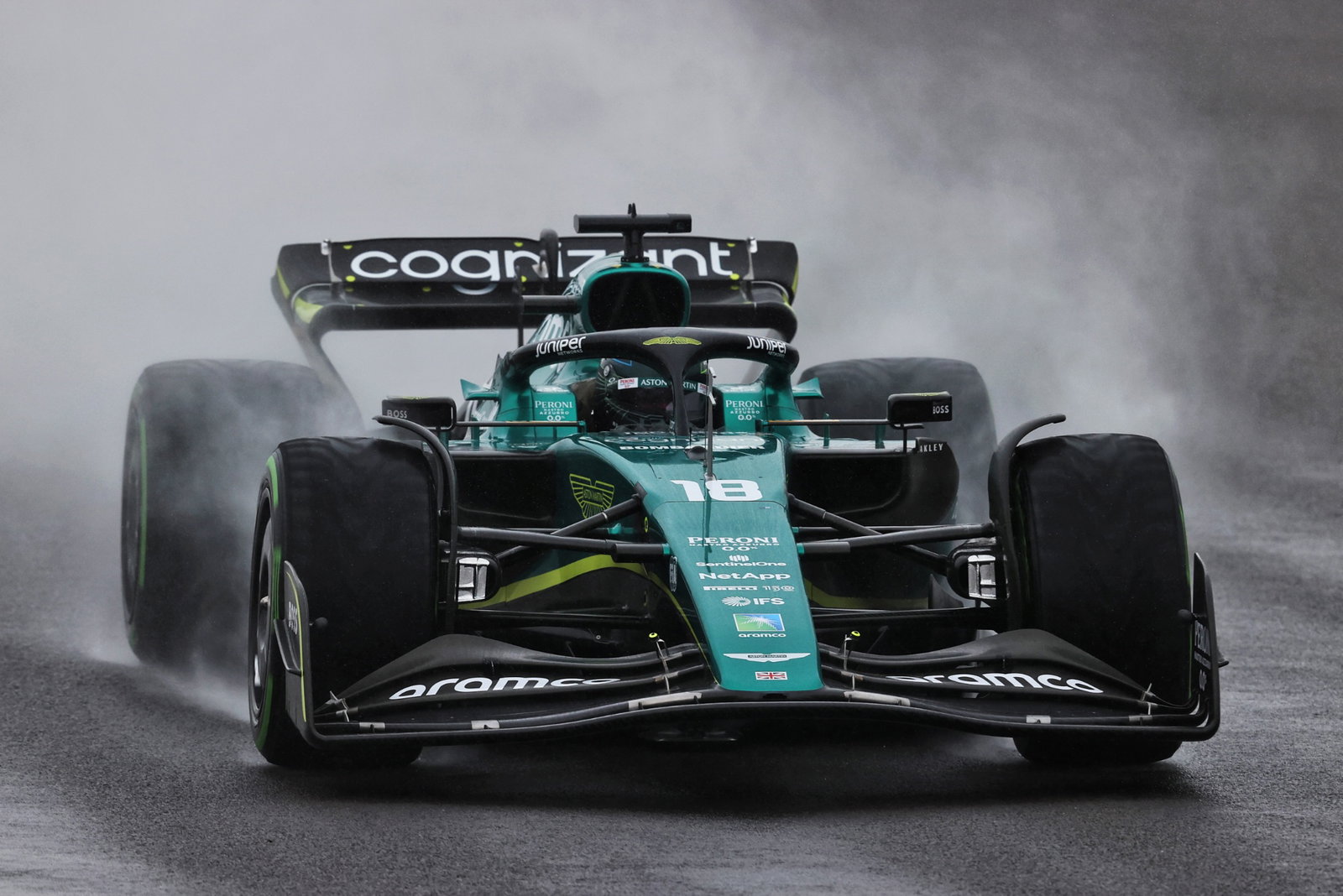 Lance Stroll (CDN) Aston Martin F1 Team AMR22. Formula 1 World Championship, Rd 10, British Grand Prix, Silverstone,
