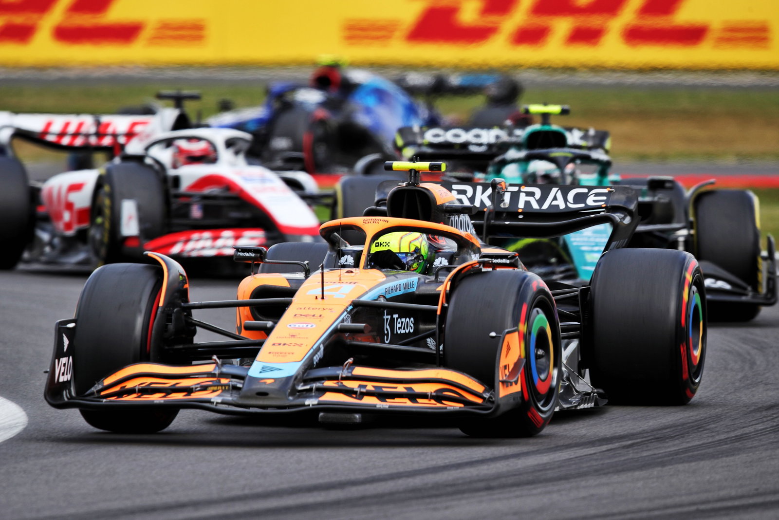 Lando Norris (GBR) McLaren MCL36. Formula 1 World Championship, Rd 10, British Grand Prix, Silverstone, England, Race