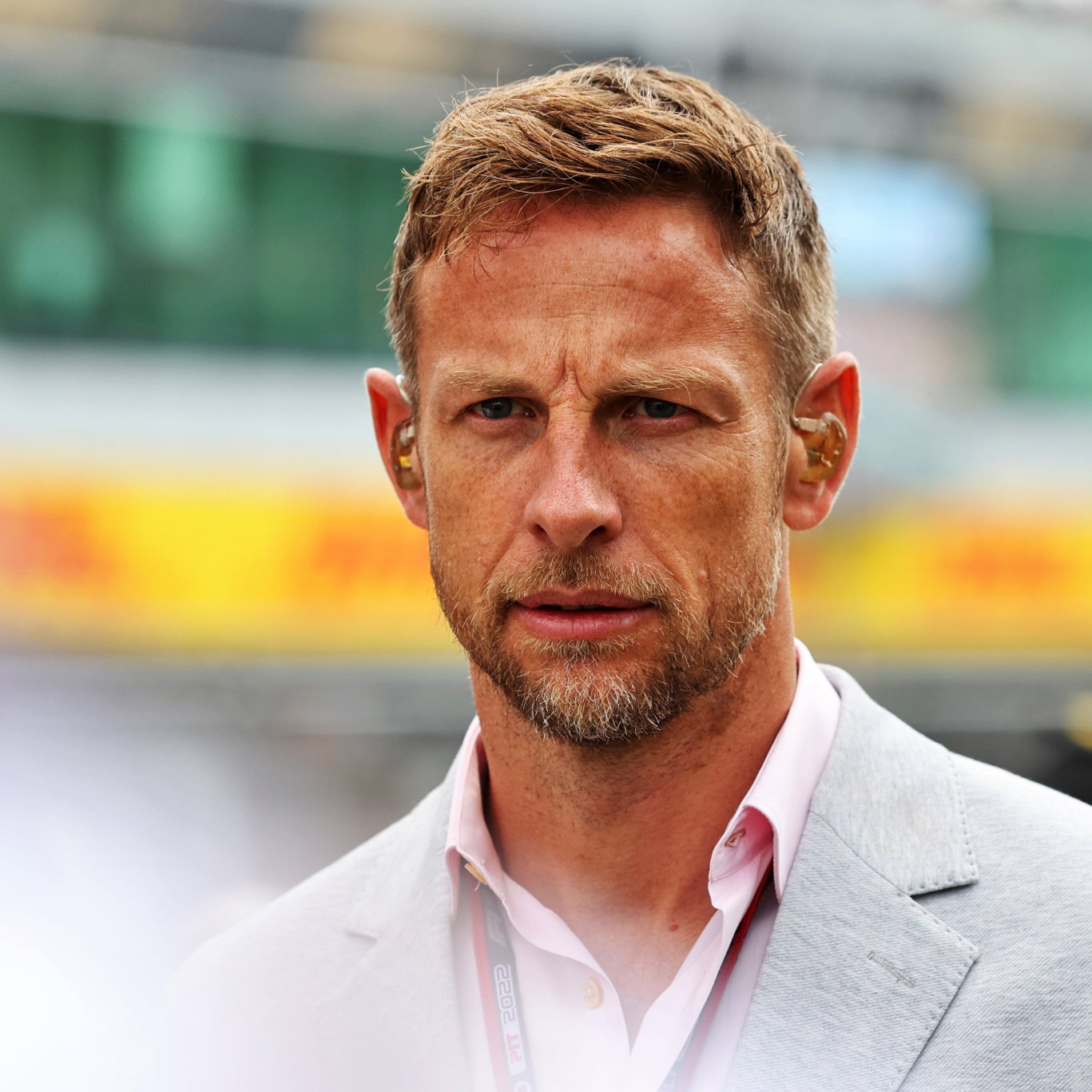 Jenson Button (GBR) Sky Sports F1 Presenter / Williams Racing Senior Advisor on the grid. Formula 1 World Championship, Rd