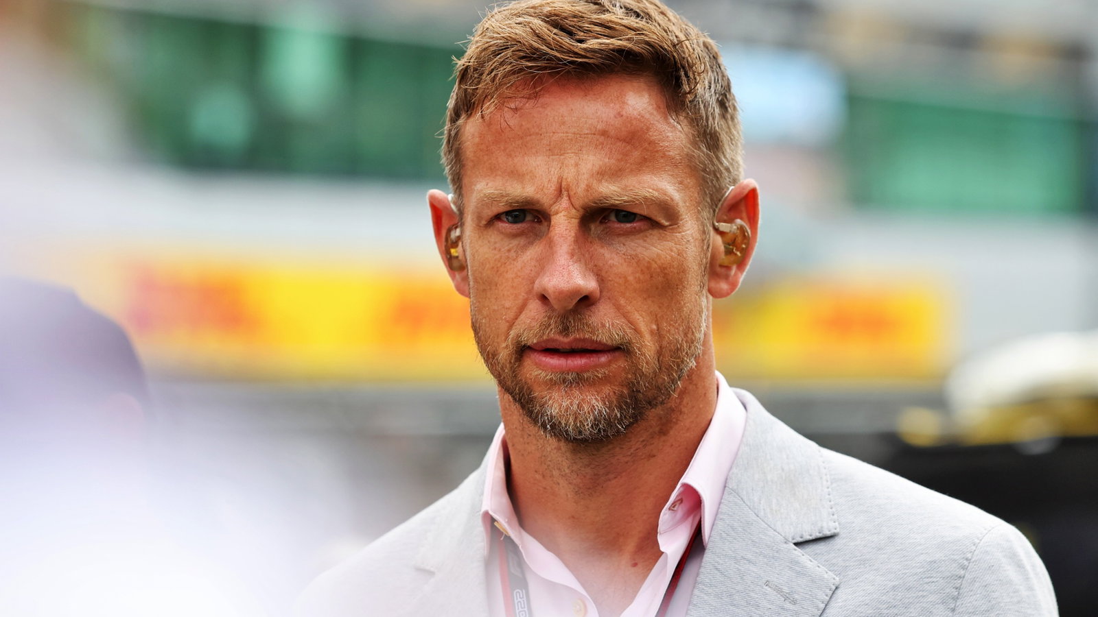 Jenson Button (GBR) Sky Sports F1 Presenter / Williams Racing Senior Advisor on the grid. Formula 1 World Championship, Rd