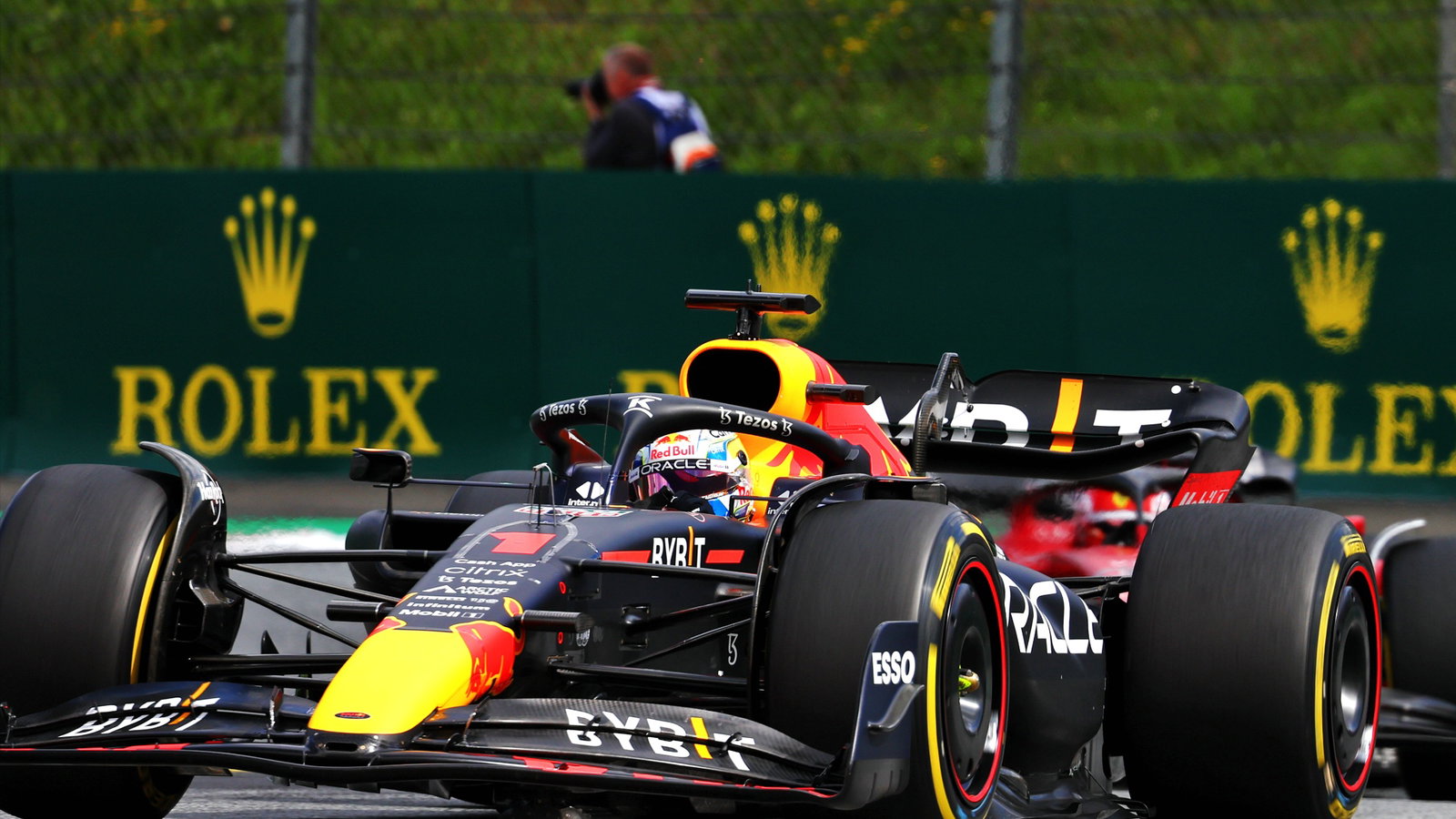 Max Verstappen (NLD) Red Bull Racing RB18. Formula 1 World Championship, Rd 11, Austrian Grand Prix, Spielberg, Austria,
