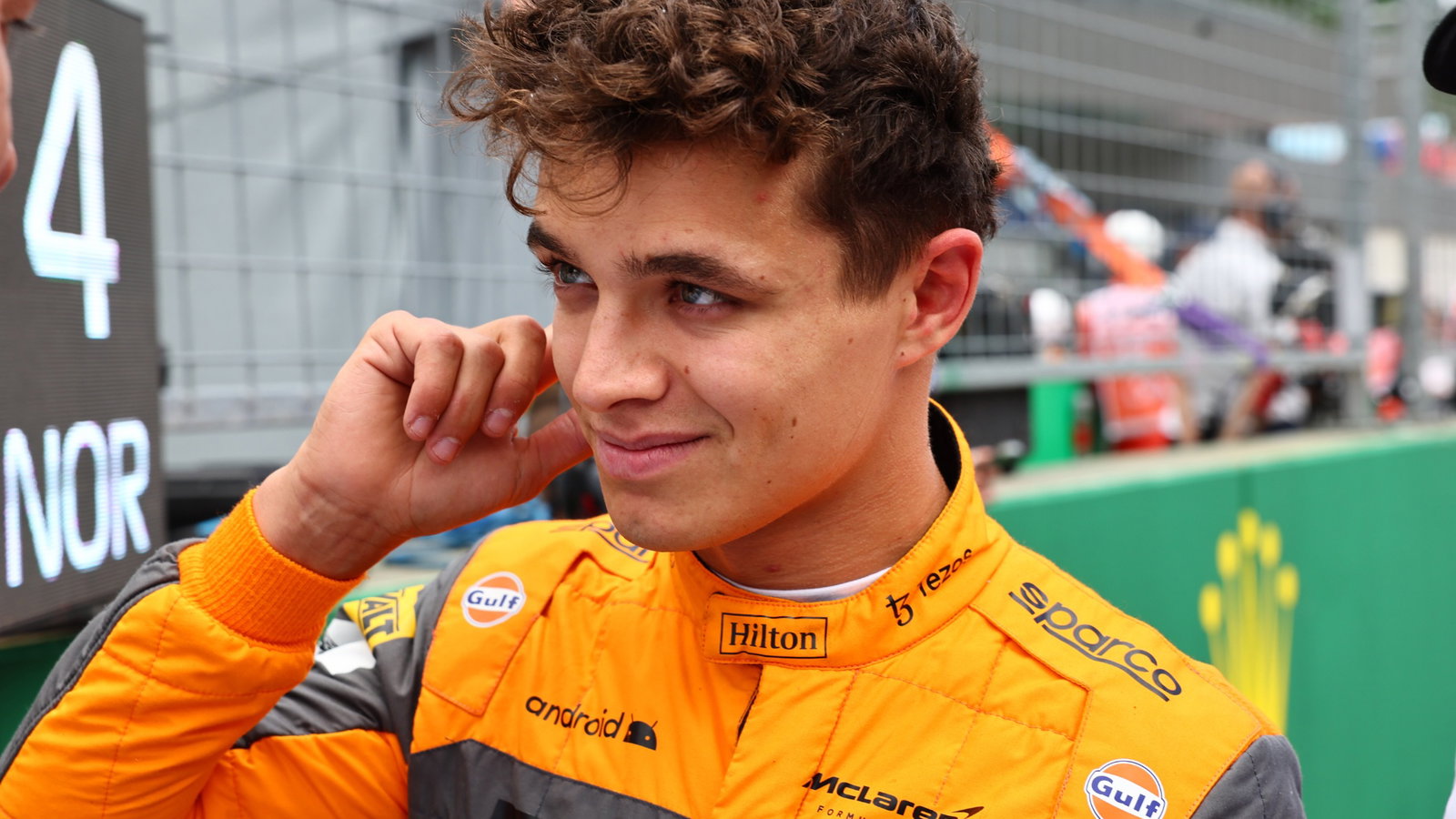 Lando Norris (GBR) McLaren MCL36. F