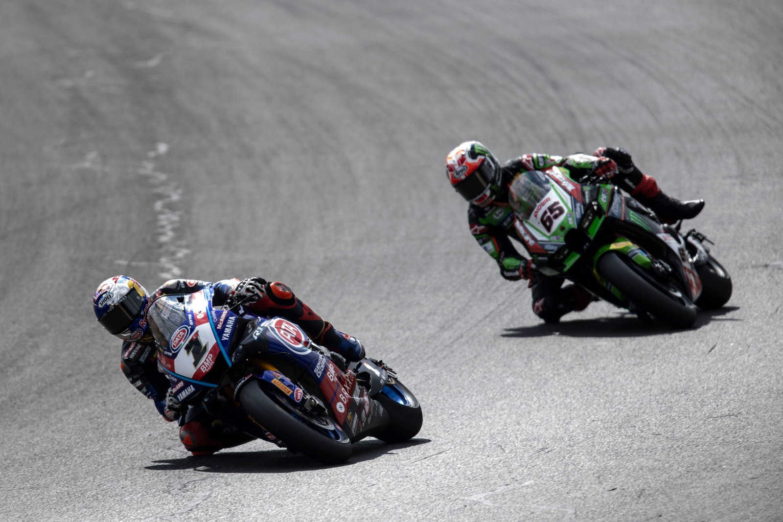 Toprak Razgatlioglu and Jonathan Rea, Donington WorldSBK, 15 July