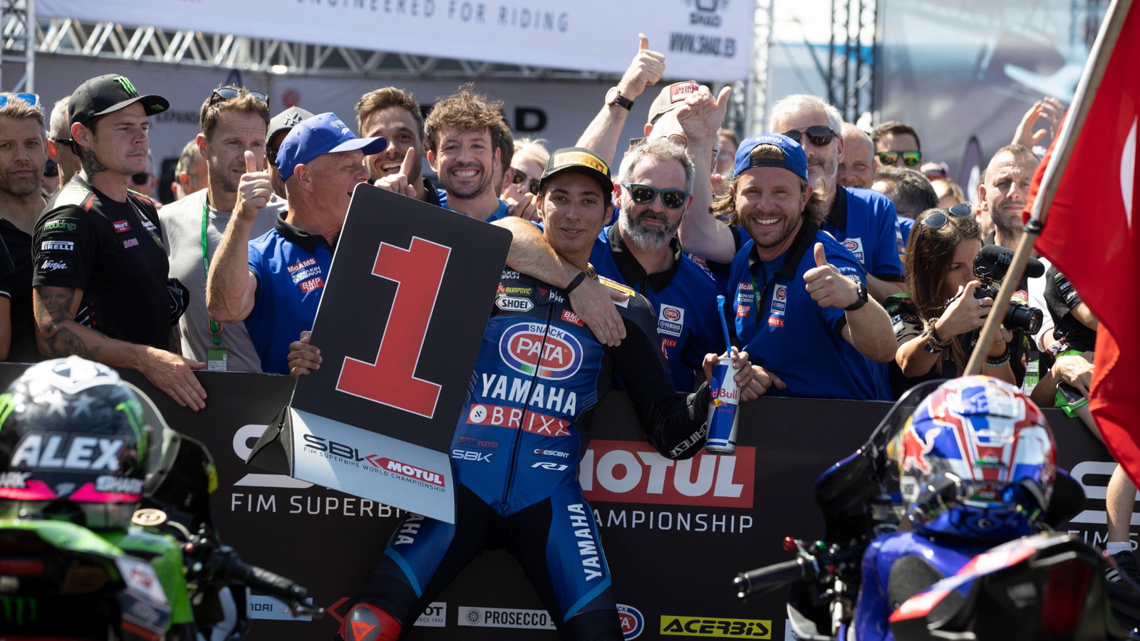 Toprak Razgatlioglu, Donington Park WorldSBK race1, 16 July