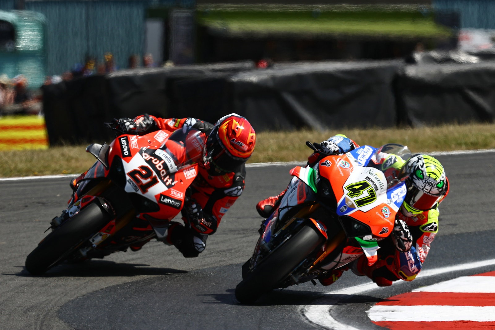 Michael Rinaldi, Axel Bassani, Ducati Donington Park WorldSBK 
