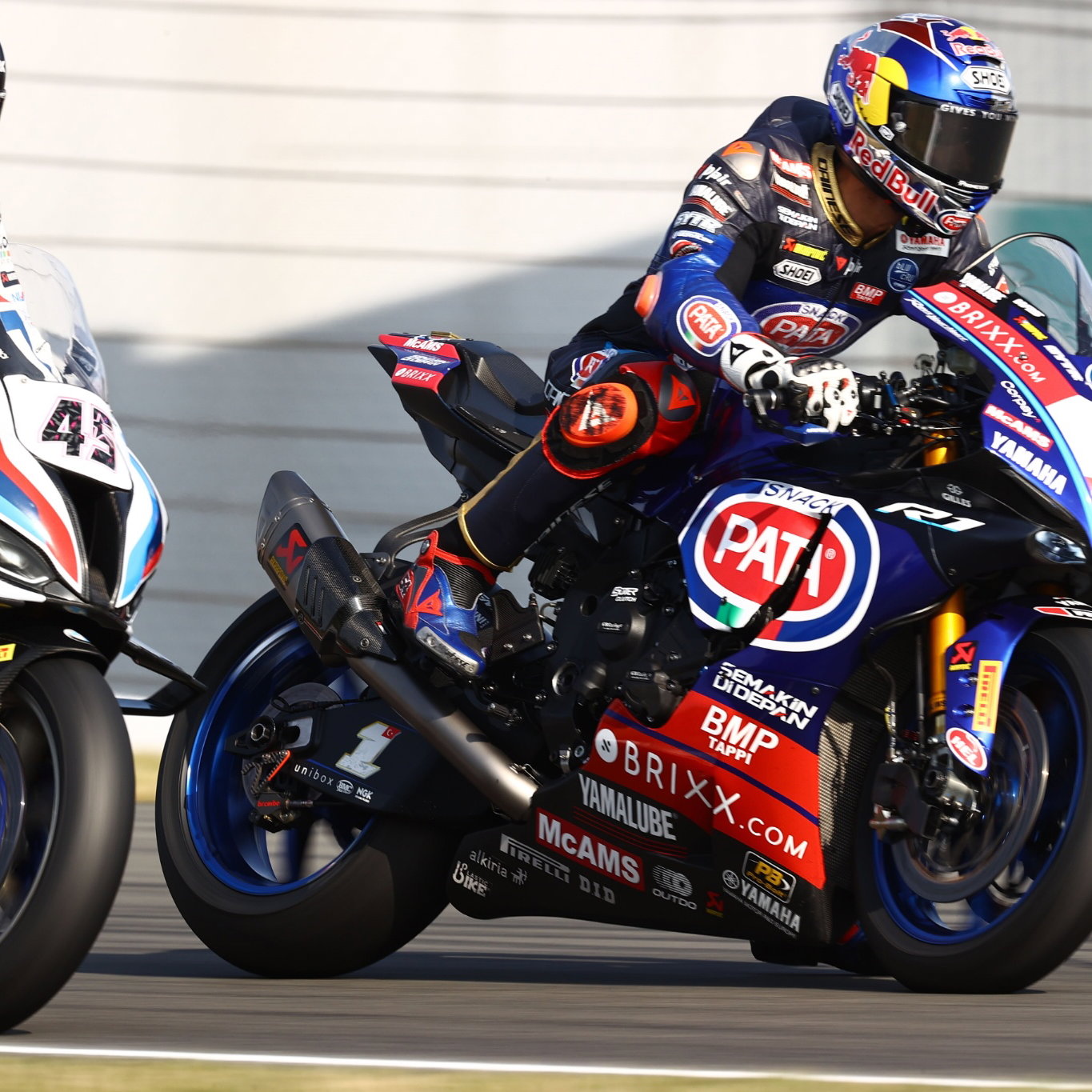 Toprak Razgatlioglu and Scott Redding, Donington Park WorldSBK, 17 July