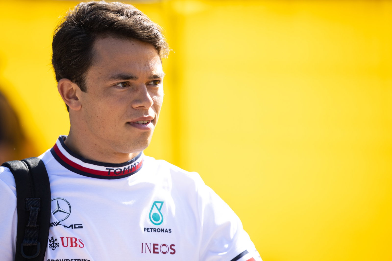 Nyck de Vries ( NLD) Mercedes AMG F1 Test and Reserve Driver. Kejuaraan Dunia Formula 1, Rd 12, Grand Prix Prancis, Paul
