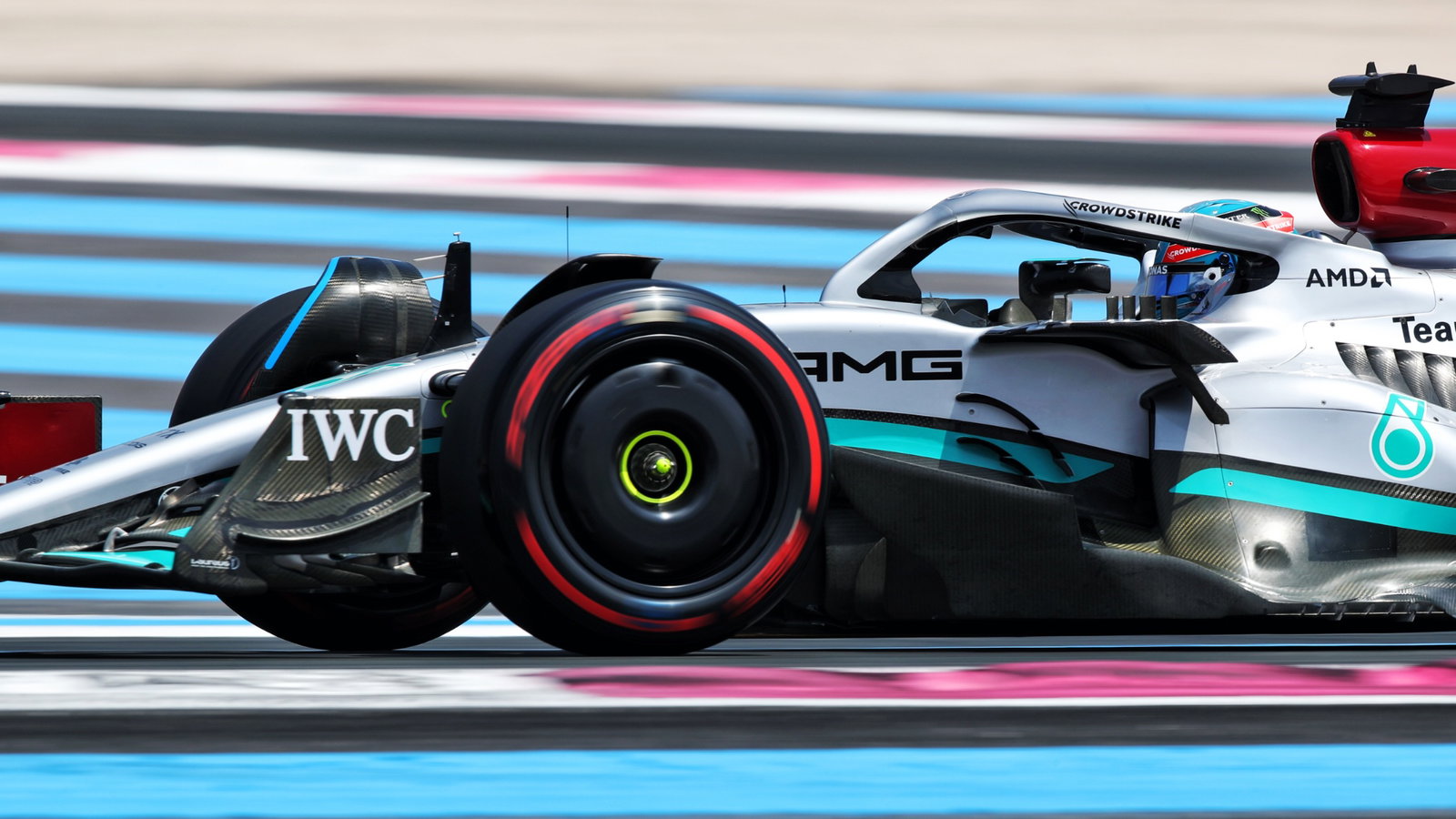 George Russell (GBR) Mercedes AMG F1 W13. Formula 1 World Championship, Rd 12, French Grand Prix, Paul Ricard, France,