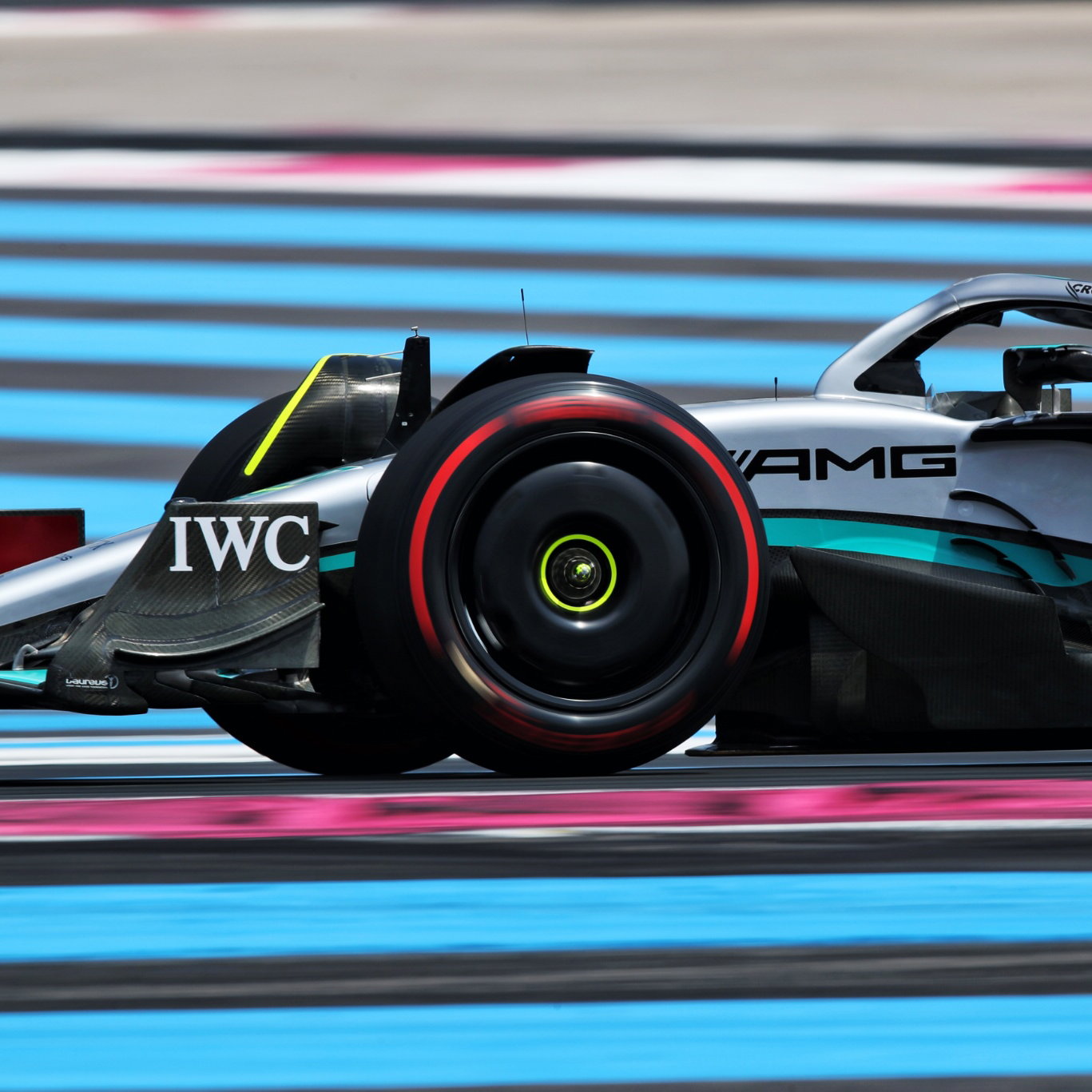 Lewis Hamilton (GBR) Mercedes AMG F1 W13. Formula 1 World Championship, Rd 12, French Grand Prix, Paul Ricard, France,