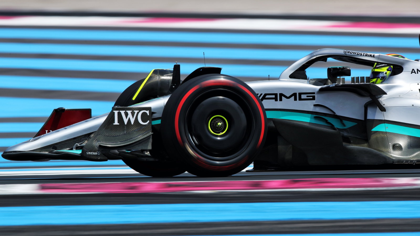 Lewis Hamilton (GBR) Mercedes AMG F1 W13. Formula 1 World Championship, Rd 12, French Grand Prix, Paul Ricard, France,