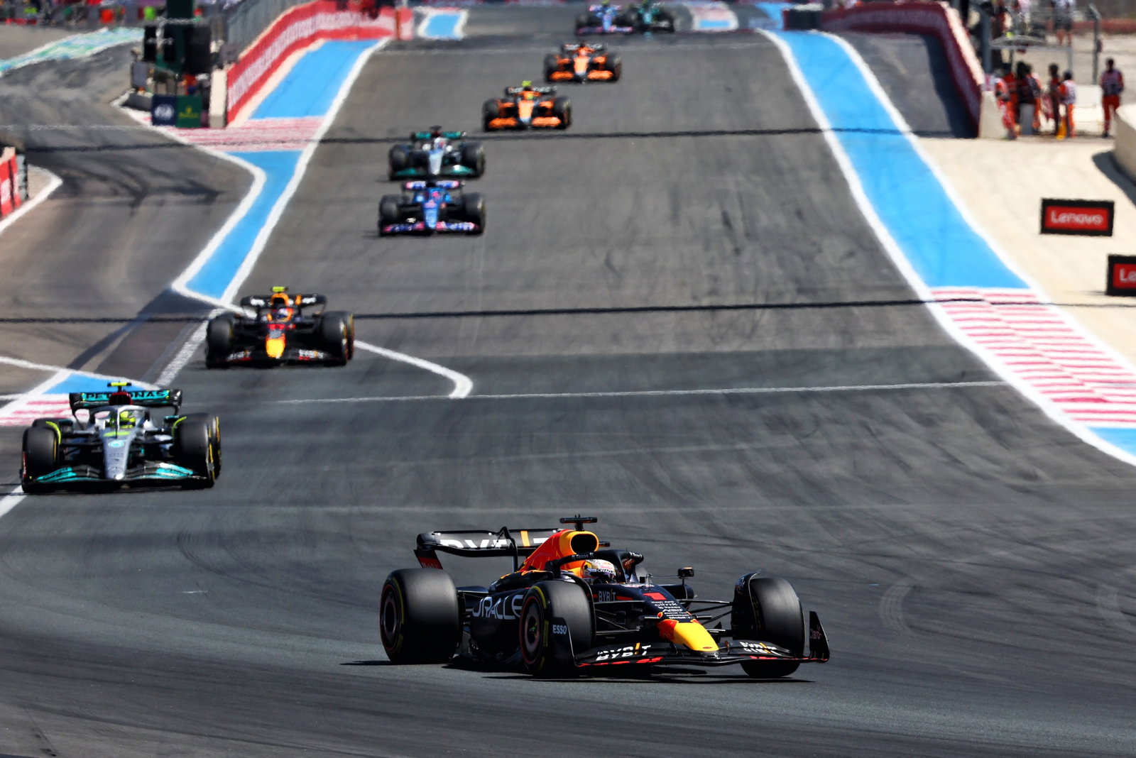 Max Verstappen (NLD) Red Bull Racing RB18. Formula 1 World Championship, Rd 12, French Grand Prix, Paul Ricard, France,