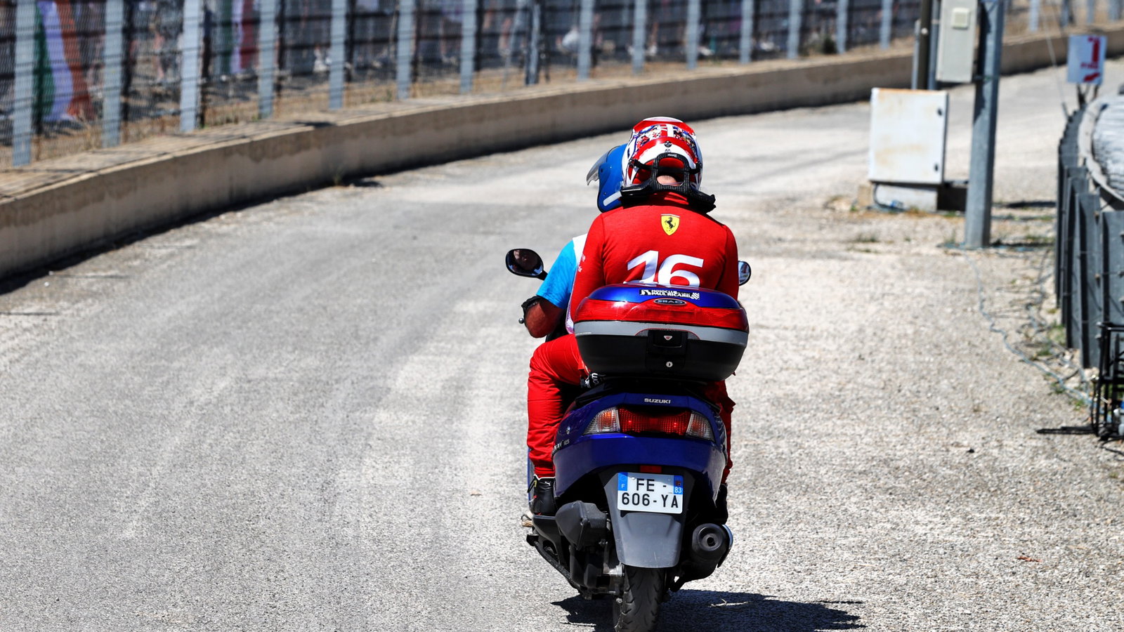 Charles Leclerc (MON) Ferrari retired from the race. Formula 1 World Championship, Rd 12, French Grand Prix, Paul Ricard,