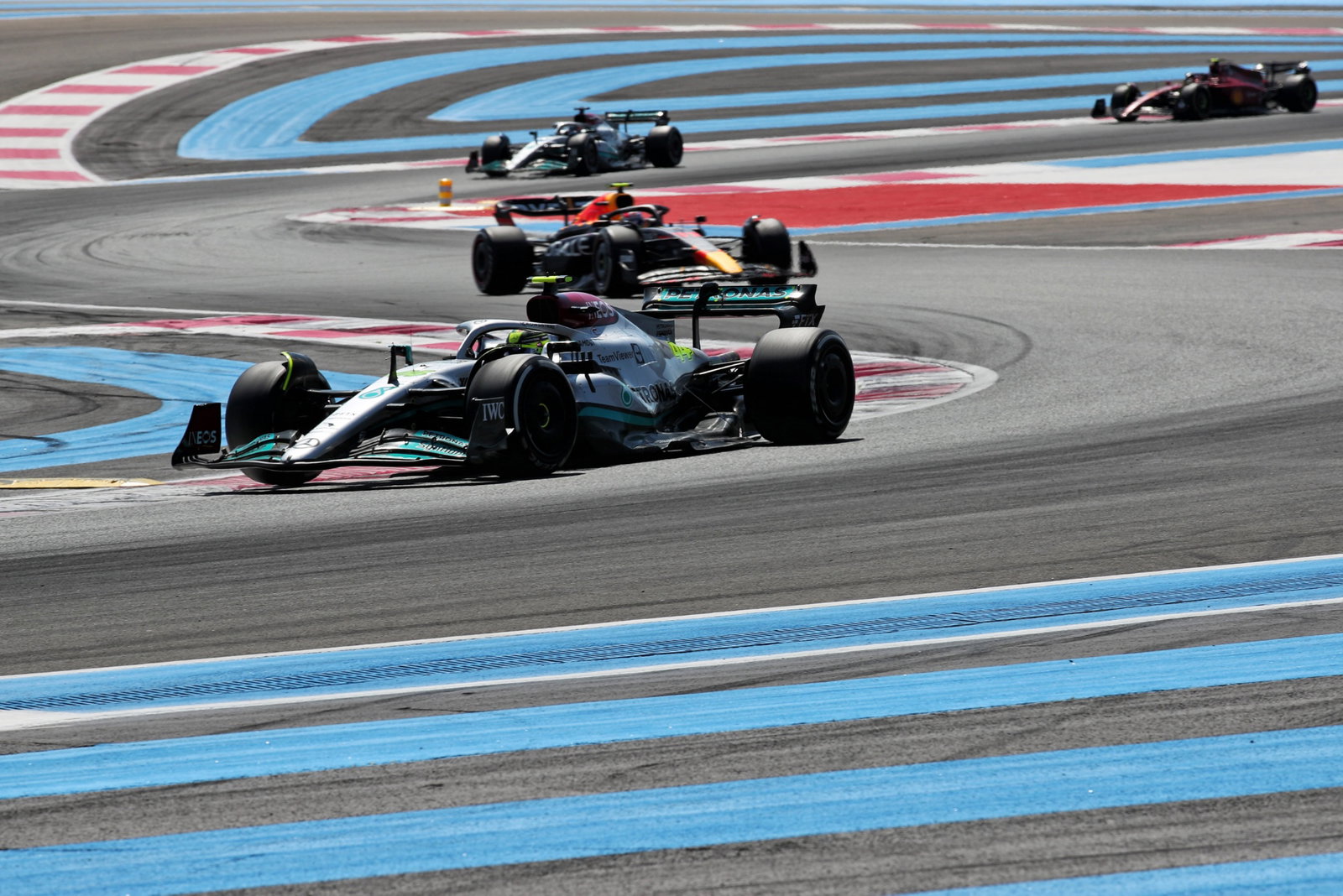 Lewis Hamilton (GBR) Mercedes AMG F1 W13. Formula 1 World Championship, Rd 12, French Grand Prix, Paul Ricard, France,