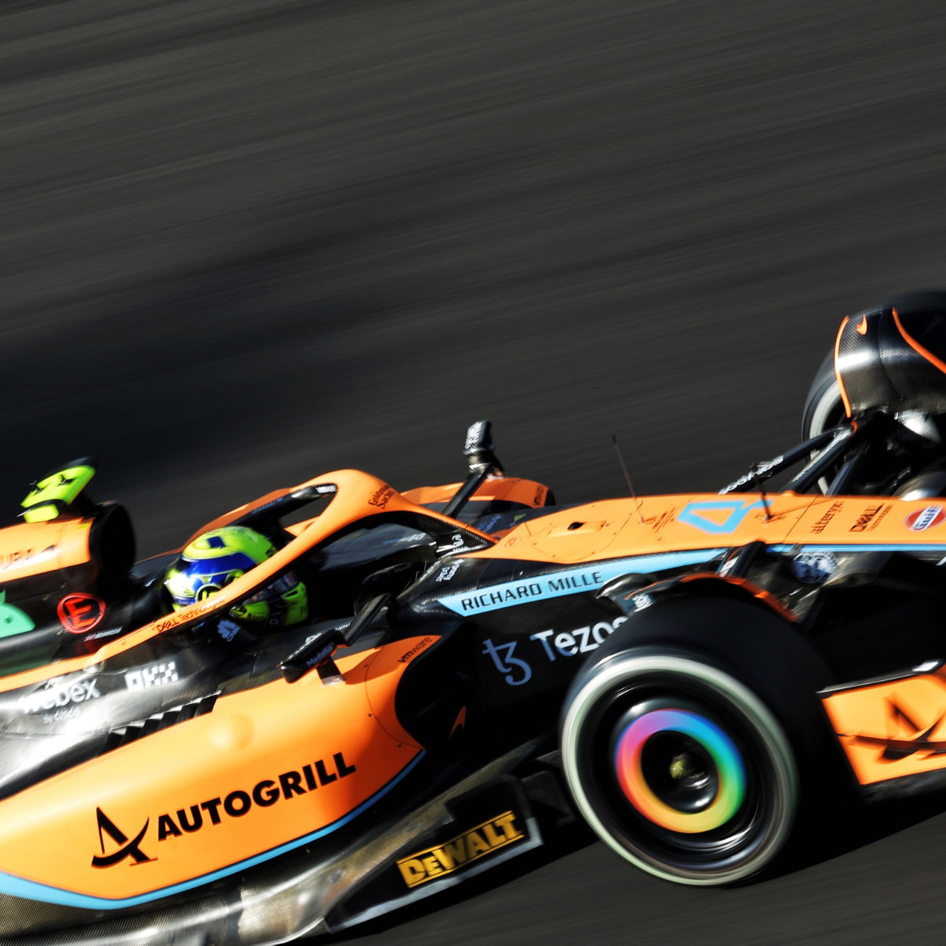 Lando Norris (GBR) McLaren MCL36. Formula 1 World Championship, Rd 13, Hungarian Grand Prix, Budapest, Hungary, Practice