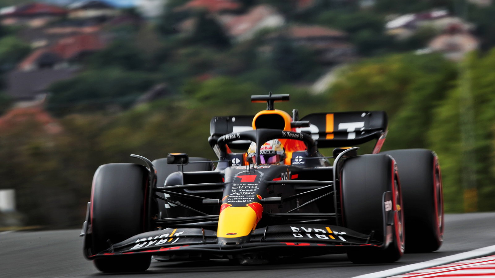 Max Verstappen (NLD) Red Bull Racing RB18. Formula 1 World Championship, Rd 13, Hungarian Grand Prix, Budapest, Hungary,
