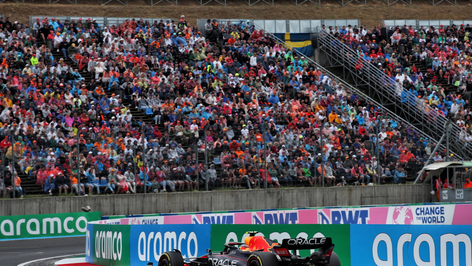 Sergio Perez (MEX) Red Bull Racing RB18. Formula 1 World Championship, Rd 13, Hungarian Grand Prix, Budapest, Hungary,