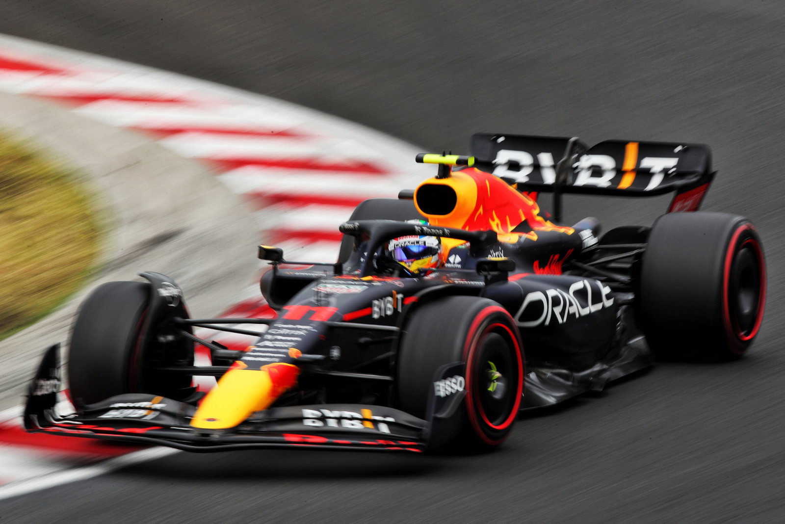 Sergio Perez (MEX) Red Bull Racing RB18. Formula 1 World Championship, Rd 13, Hungarian Grand Prix, Budapest, Hungary,