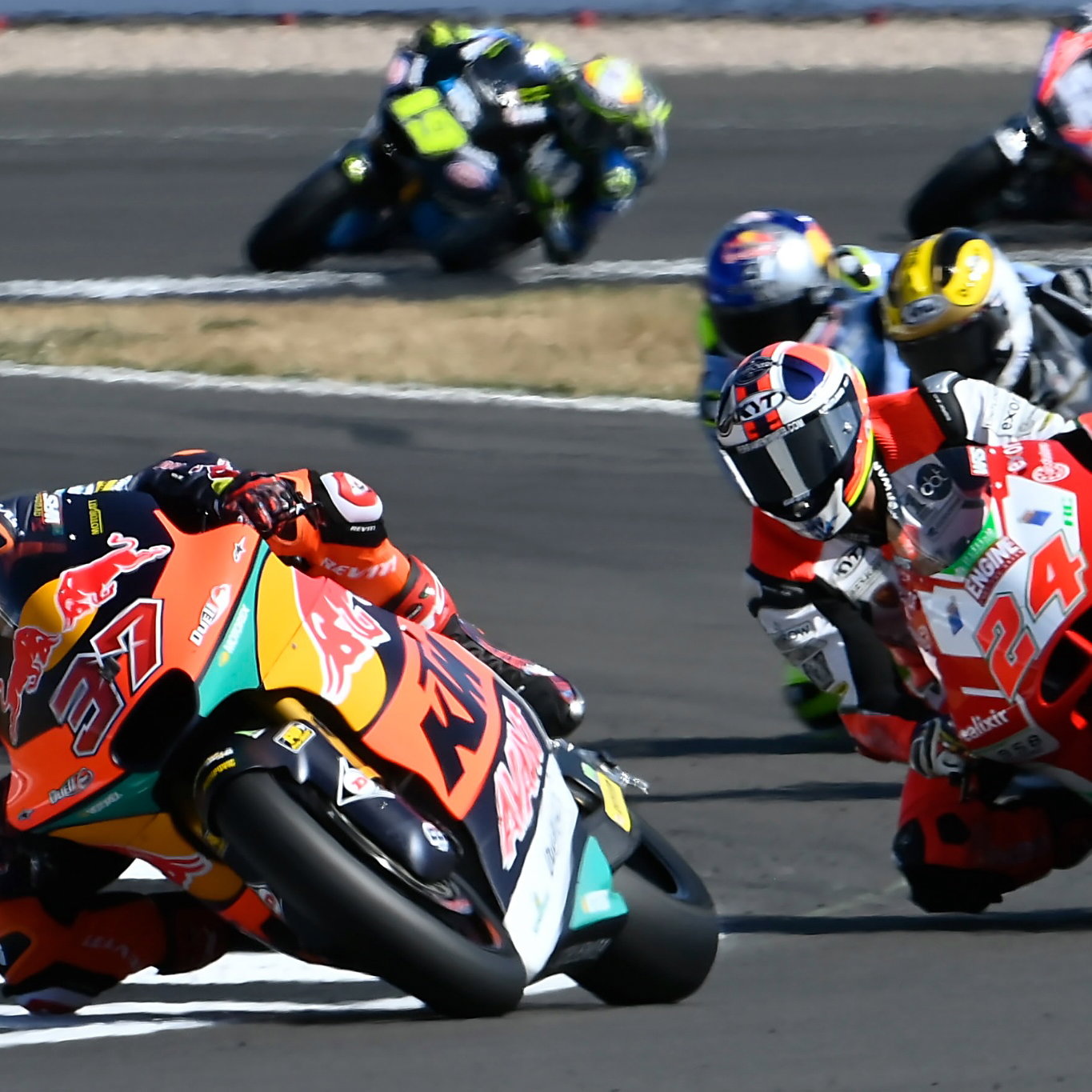 Augusto Fernandez, Moto2, British MotoGP, 6 August