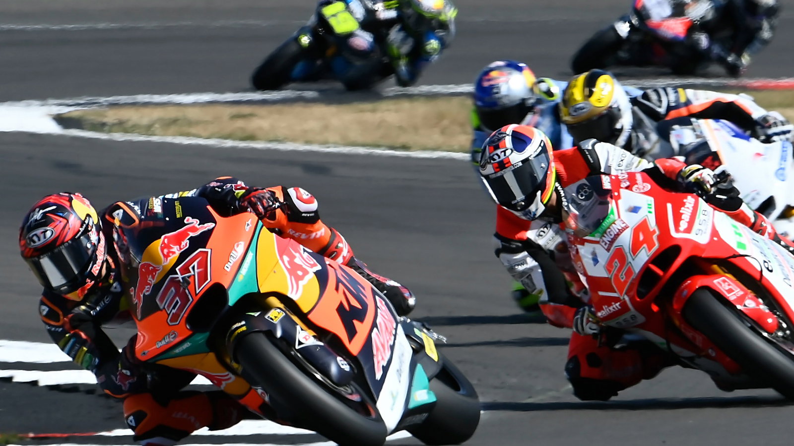 Augusto Fernandez, Moto2, British MotoGP, 6 August