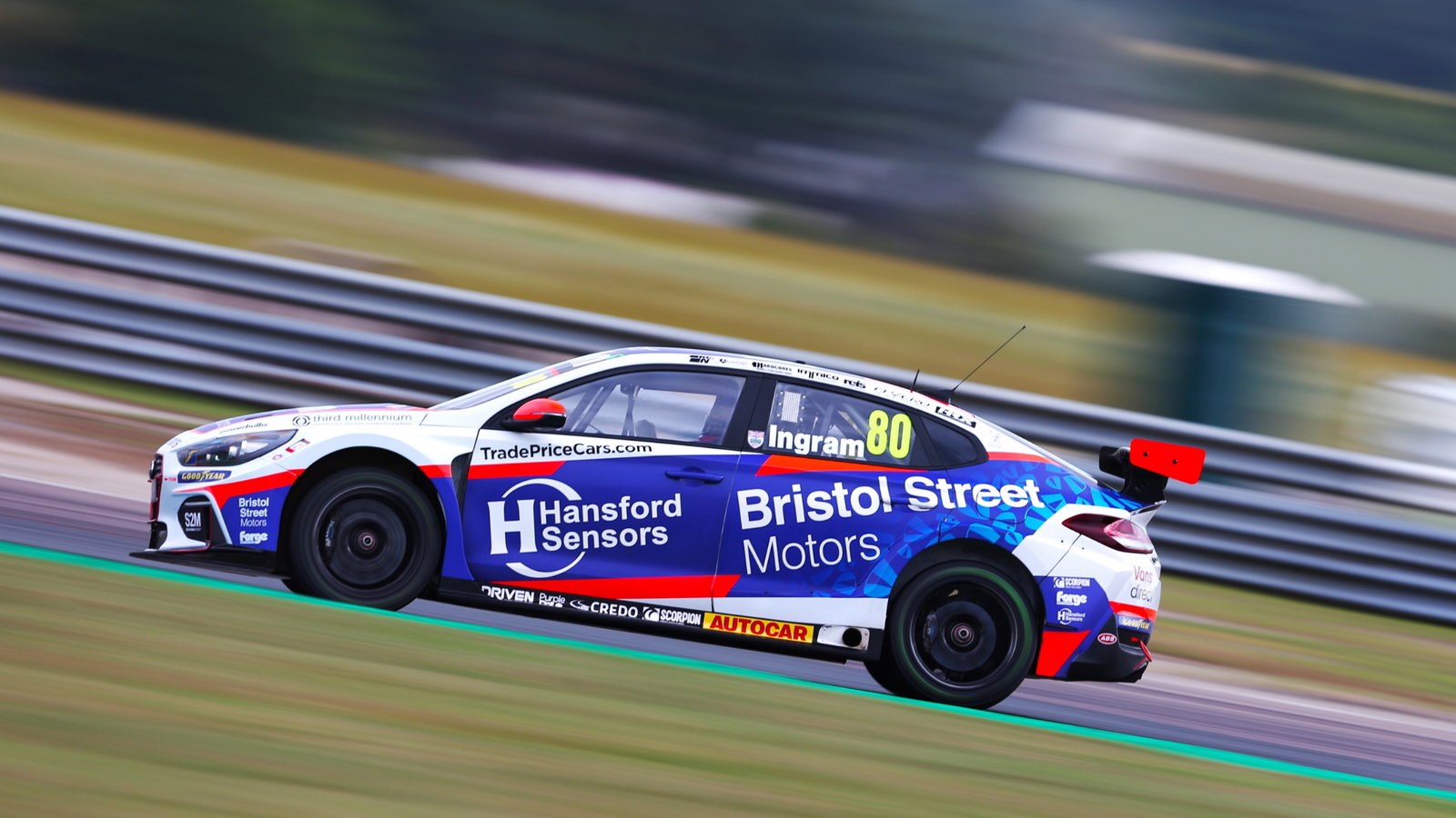 Tom Ingram (GBR) - Bristol Street Motors with EXCELR8 TradePriceCars.com Hyundai