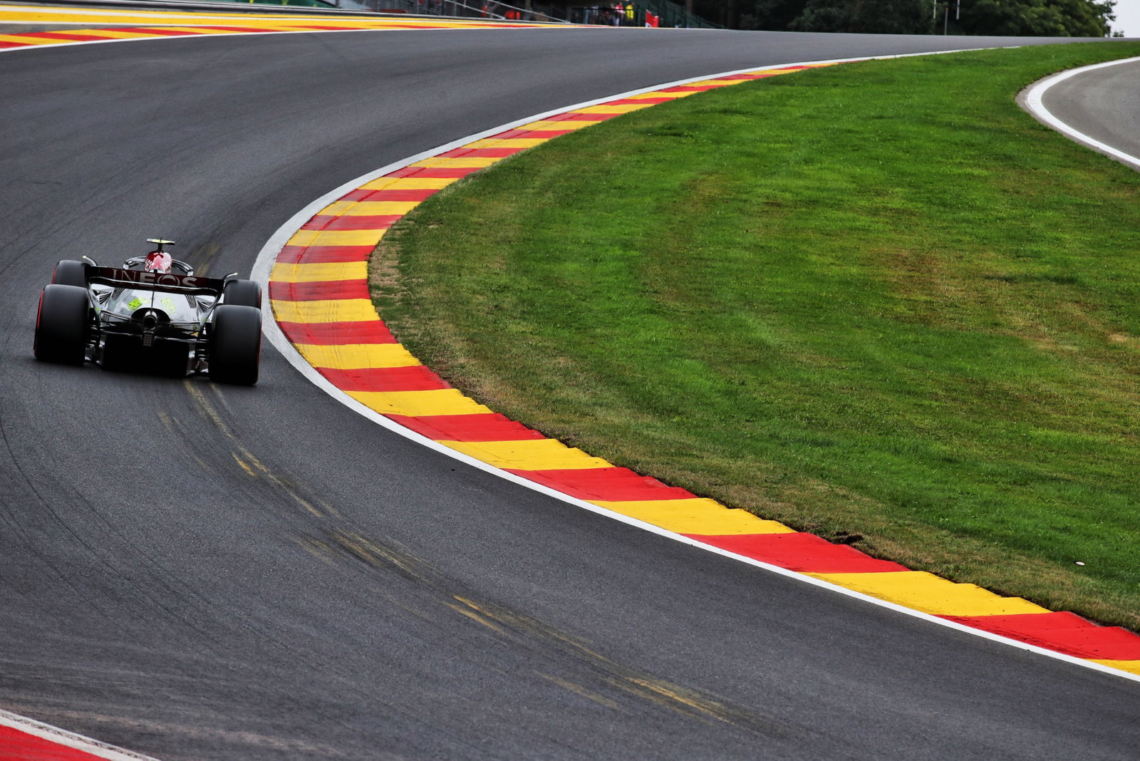 Lewis Hamilton (GBR) Mercedes AMG F1 W13. Formula 1 World Championship, Rd 14, Belgian Grand Prix, Spa Francorchamps,