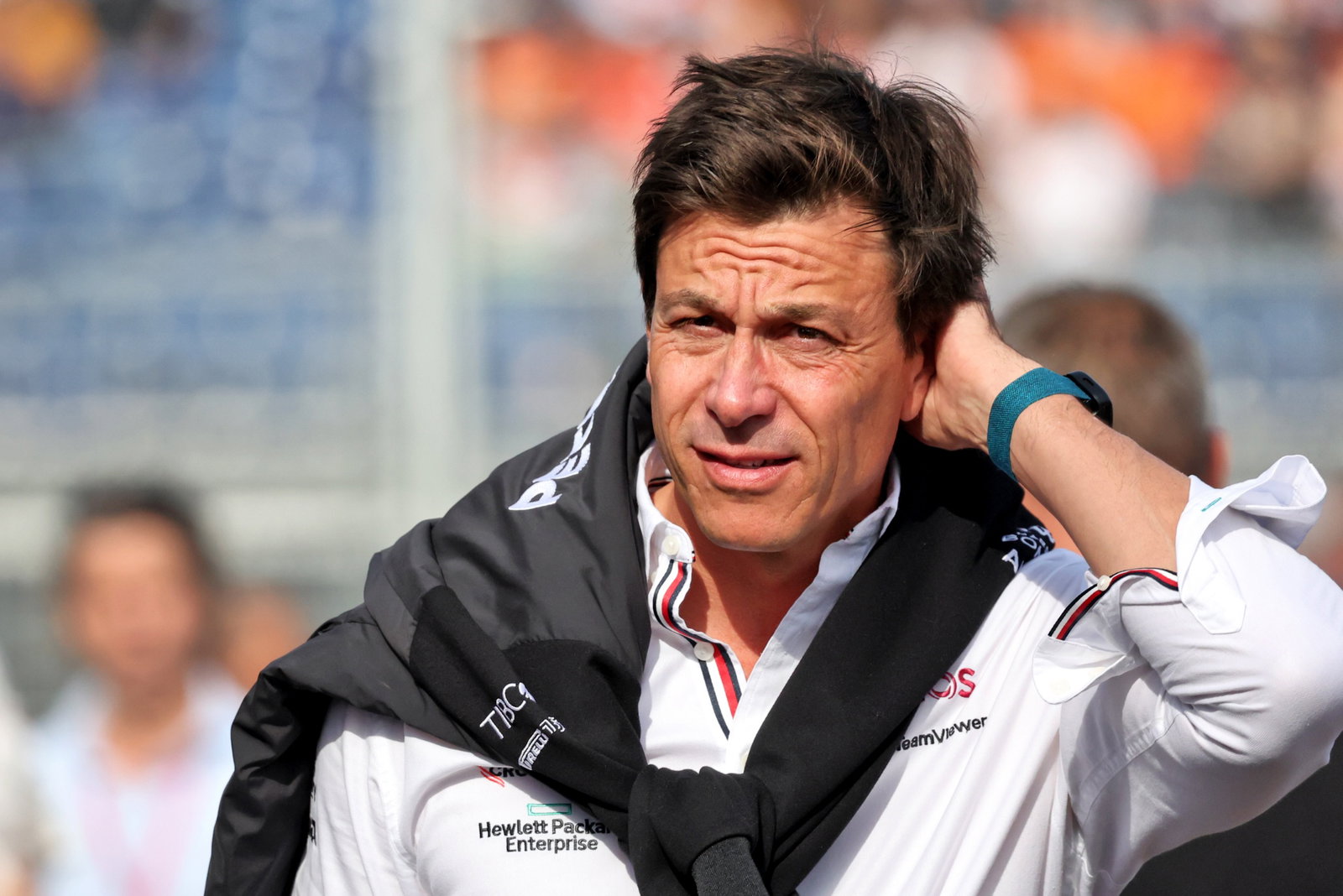 Toto Wolff (GER) Mercedes AMG F1 Shareholder and Executive Director. Formula 1 World Championship, Rd 14, Dutch Grand