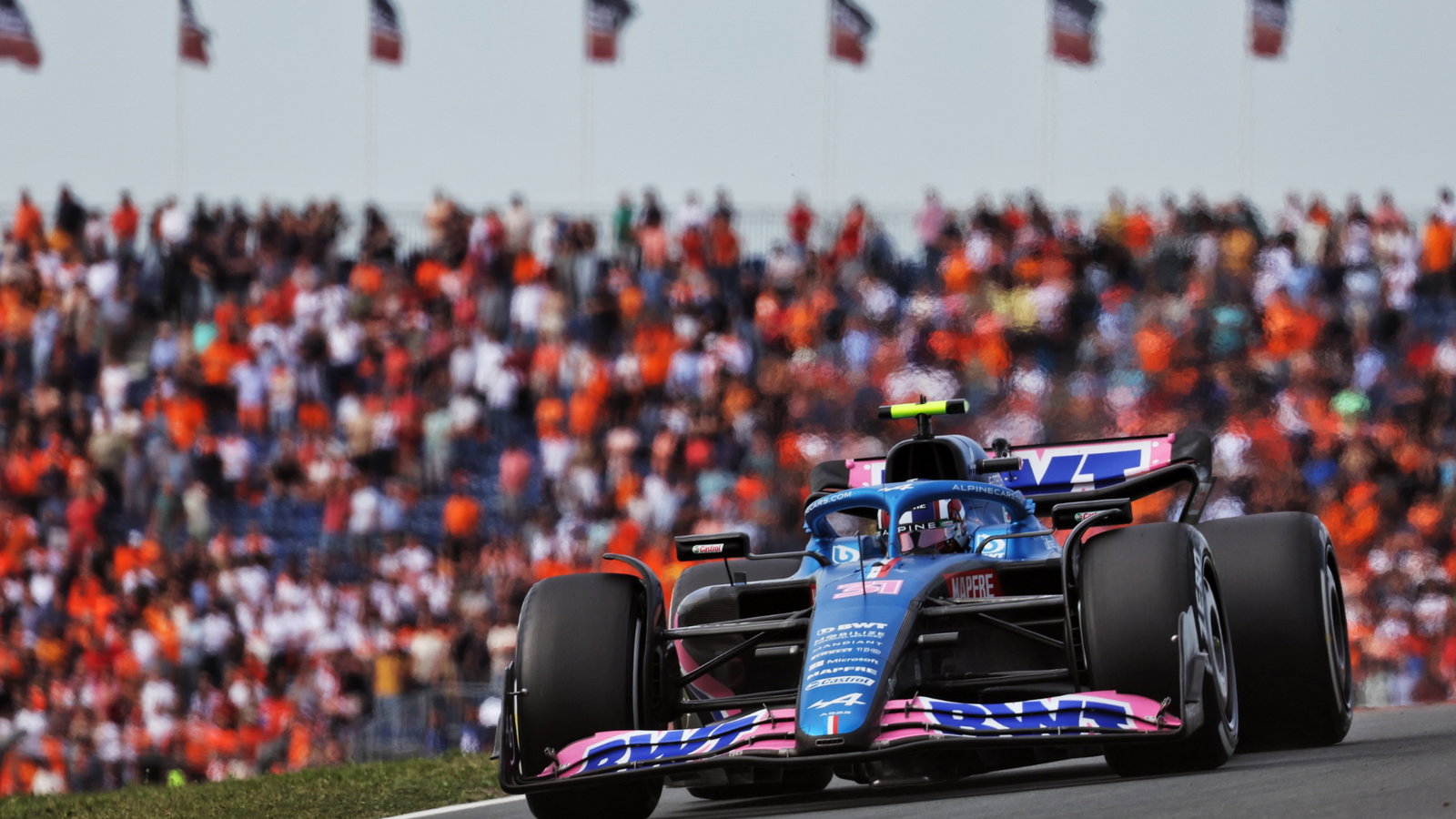 Esteban Ocon (FRA) Alpine F1 Team A522. Formula 1 World Championship, Rd 14, Dutch Grand Prix, Zandvoort, Netherlands,