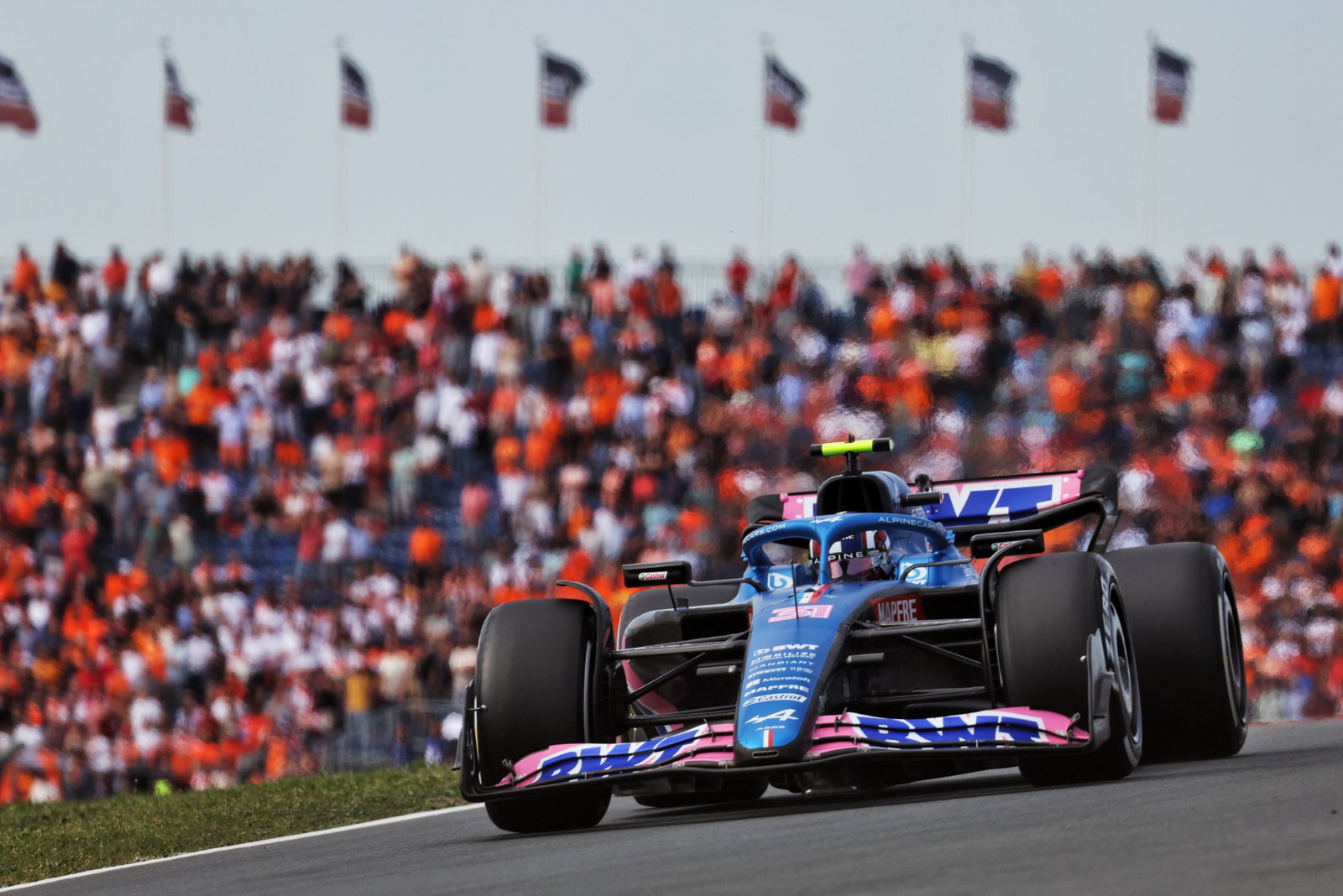 Esteban Ocon (FRA) Alpine F1 Team A522. Formula 1 World Championship, Rd 14, Dutch Grand Prix, Zandvoort, Netherlands,