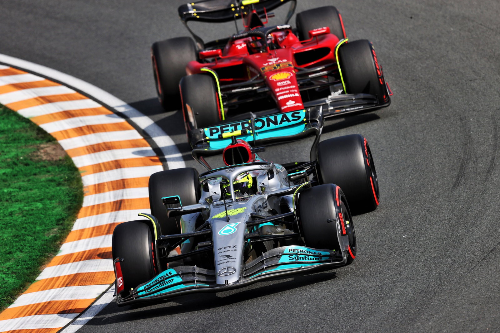 Lewis Hamilton (GBR) Mercedes AMG F1 W13. Formula 1 World Championship, Rd 14, Dutch Grand Prix, Zandvoort, Netherlands,