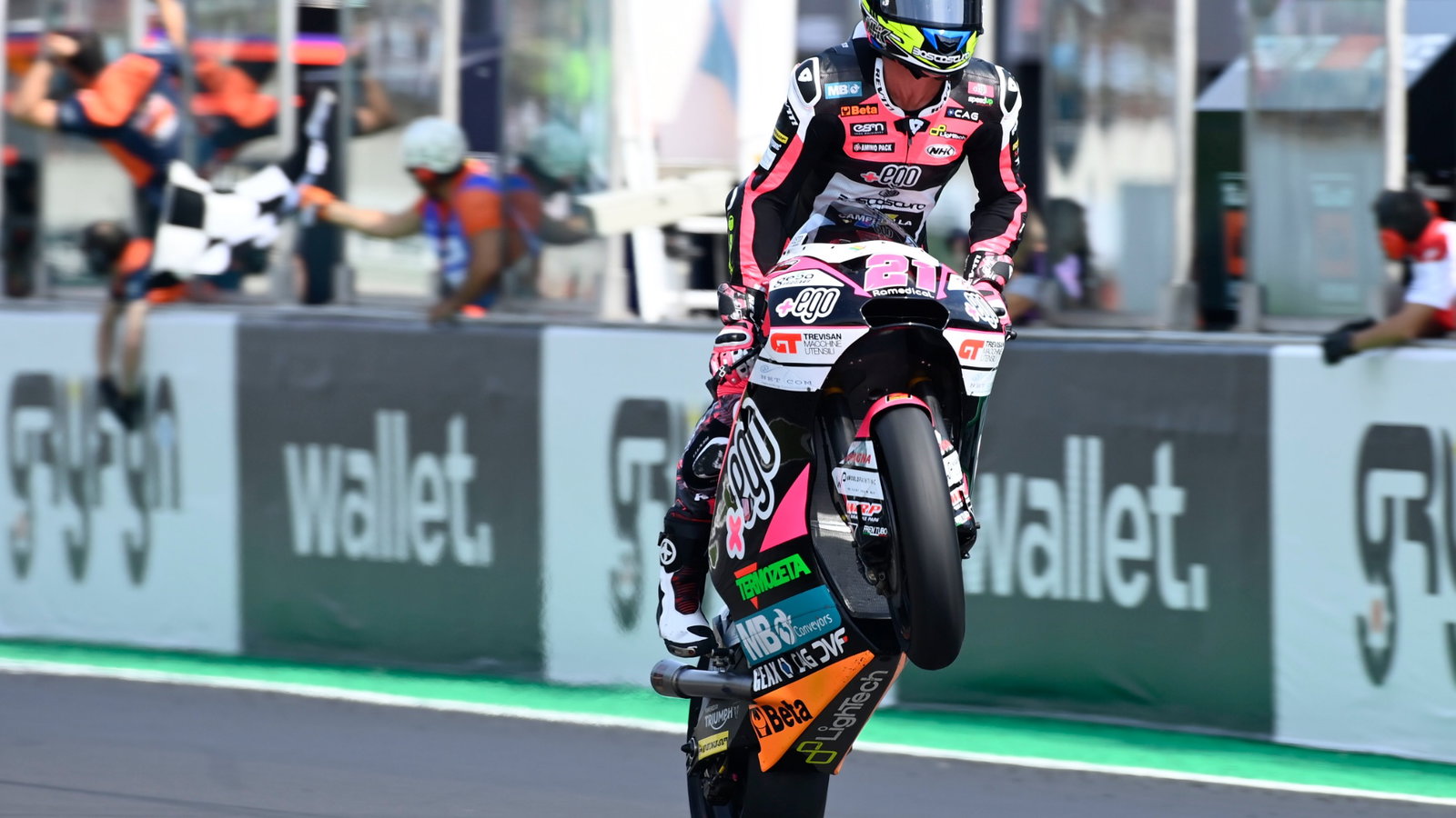 Alonso Lopez, Moto2 race, San Marino MotoGP, 4 September