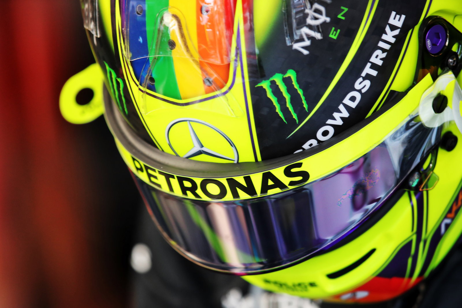 Lewis Hamilton (GBR) Mercedes AMG F1.