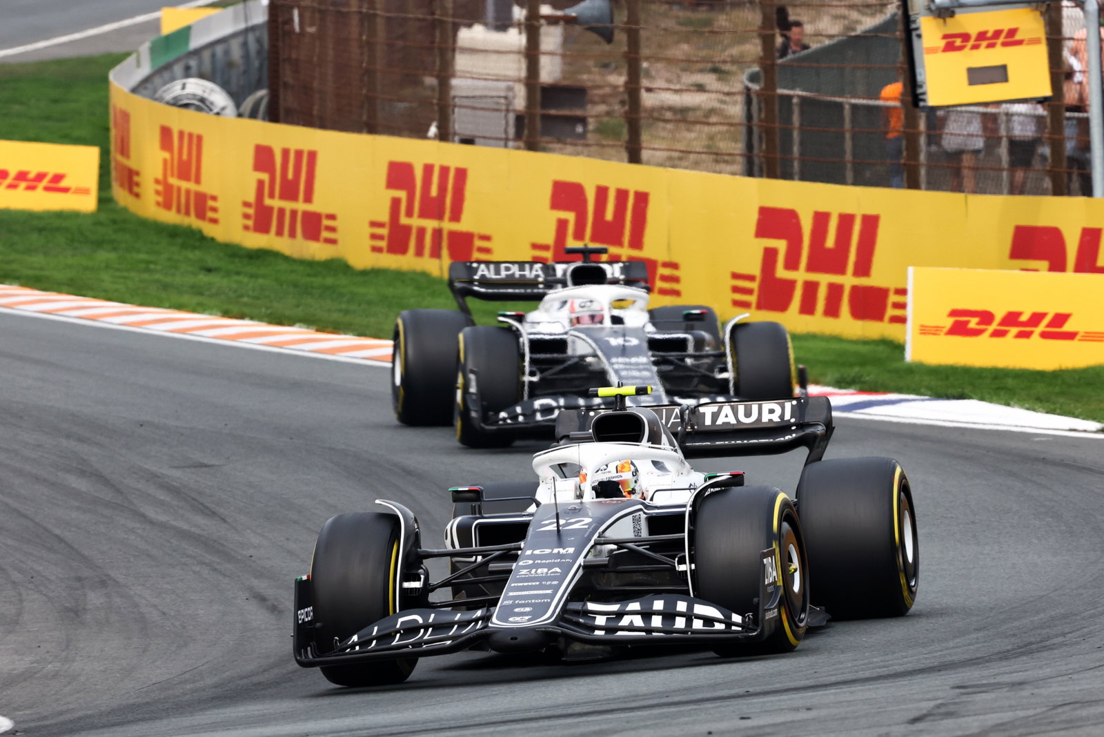 Yuki Tsunoda (JPN) AlphaTauri AT03. Formula 1 World Championship, Rd 14, Dutch Grand Prix, Zandvoort, Netherlands, Race