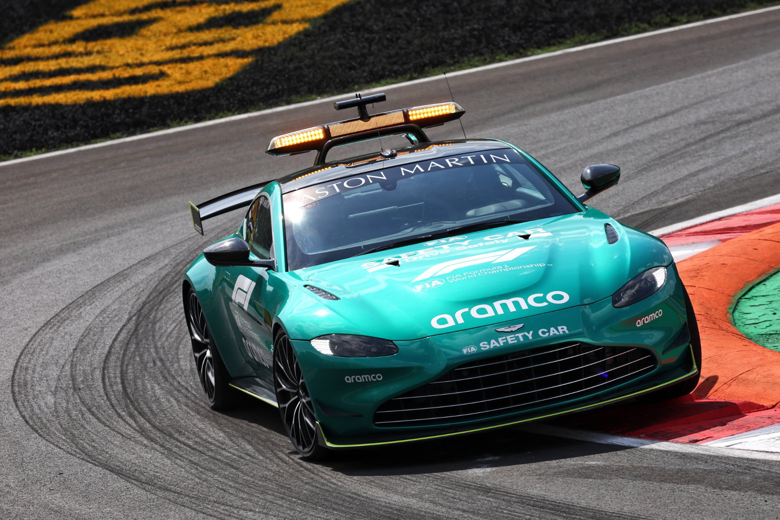 Aston Martin FIA Safety Car. Formula 1 World Championship, Rd 16, Italian Grand Prix, Monza, Italy, Preparation Day.
-