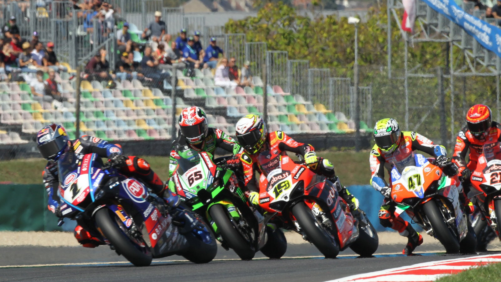 Jonathan Rea Kawasaki, Alvaro Bautista Ducati WorldSBK Magny-Cours 2022