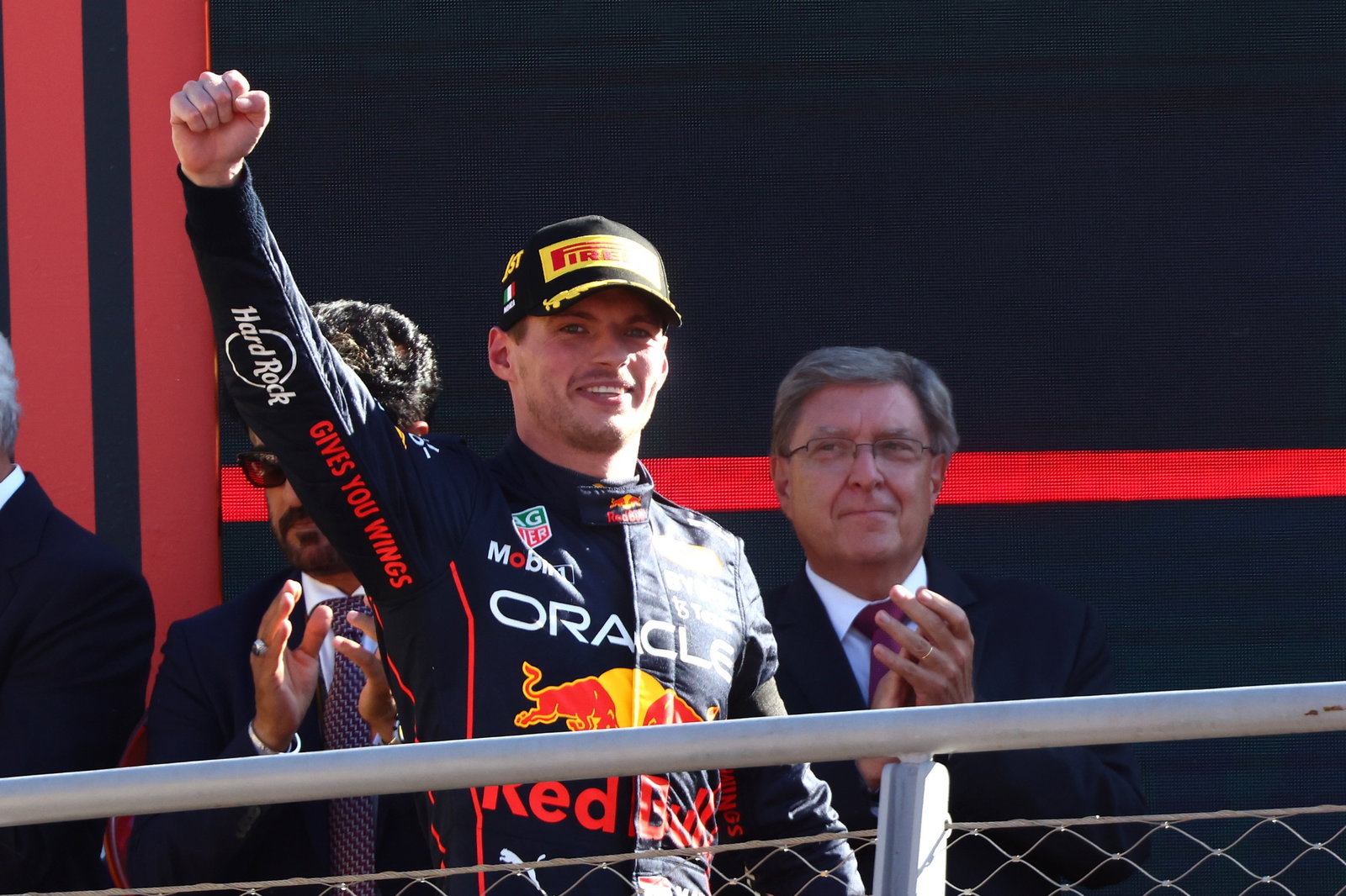 Tempat pertama Max Verstappen (NLD) Red Bull Racing RB18. Kejuaraan Dunia Formula 1, Rd 16, Grand Prix Italia, Monza, Italia,