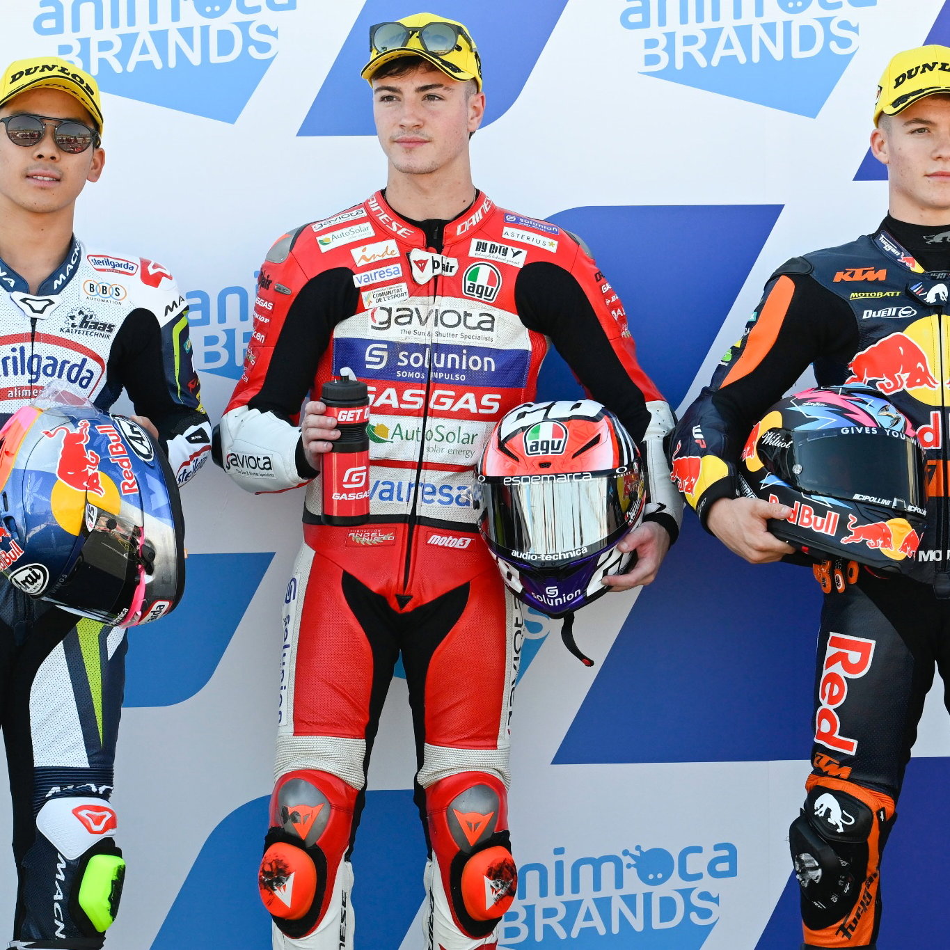 Izan Guevara, Ayumu Sasaki, Daniel Holgado, Moto3, Aragon MotoGP, 17 September