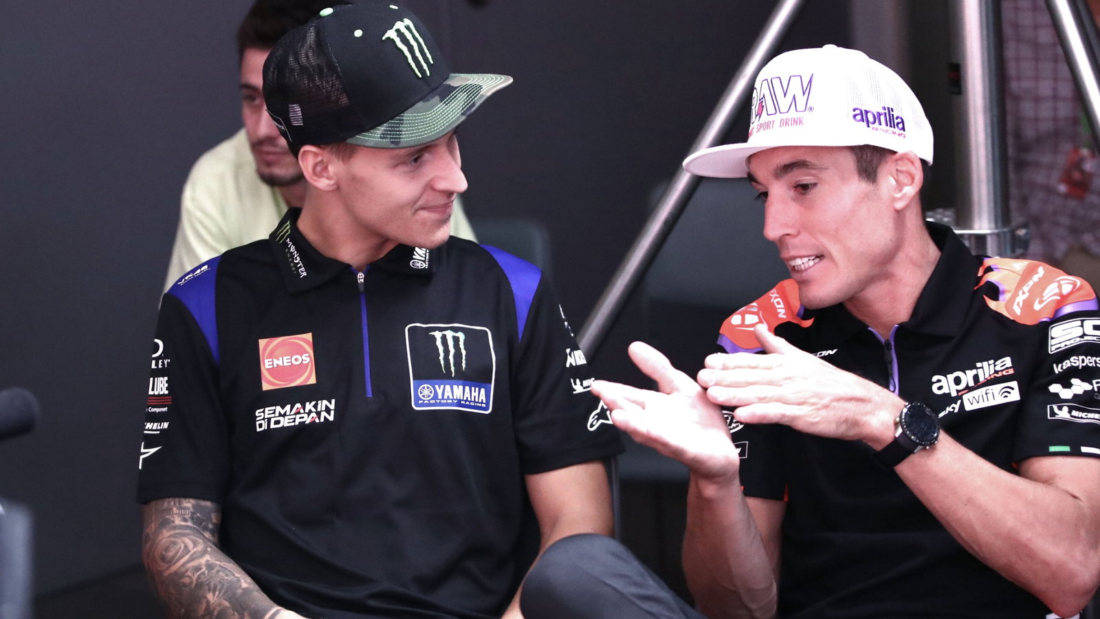 Fabio Quartararo, Aleix Espargaro , Japanese MotoGP. 22 September