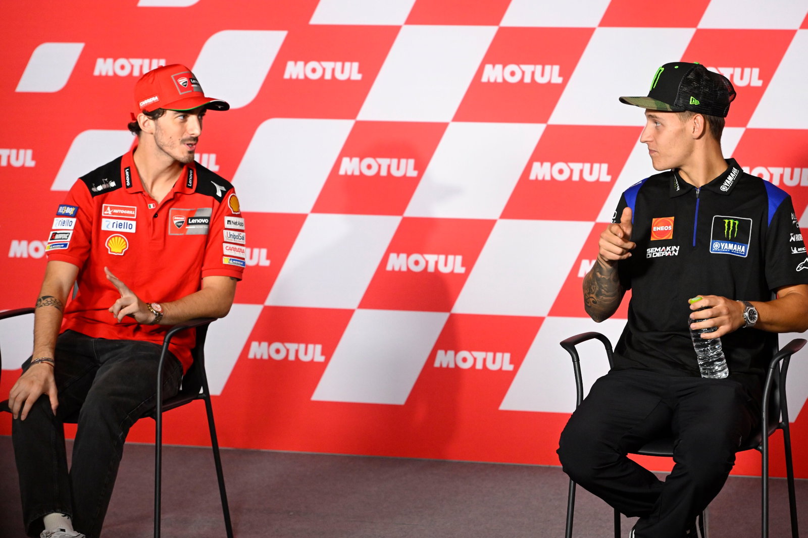 Francesco Bagnaia, Fabio Quartararo, MotoGP, Japanese MotoGP 22 September