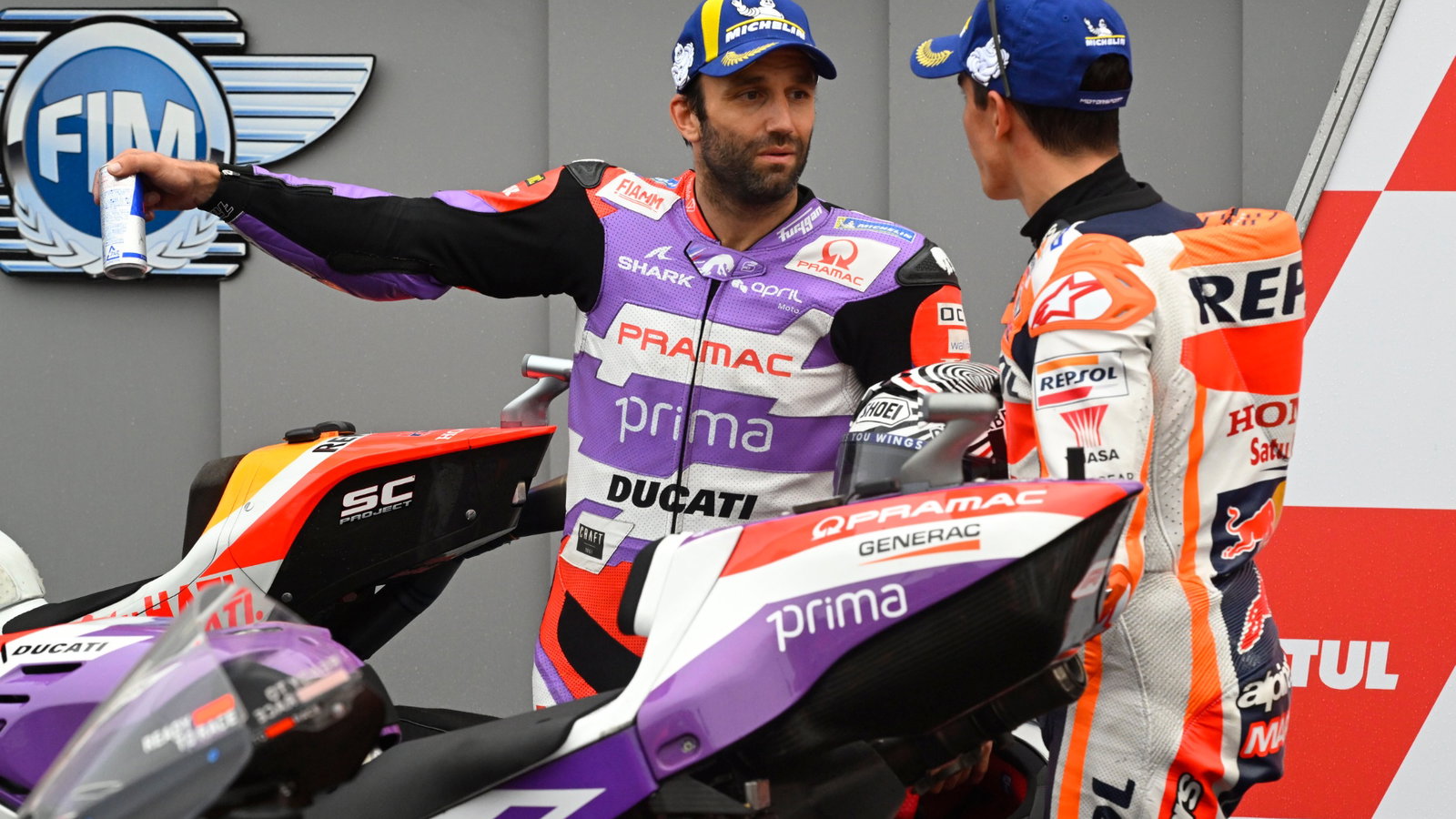 Johann Zarco, Marc Marquez Sachsenring MotoGP 2023