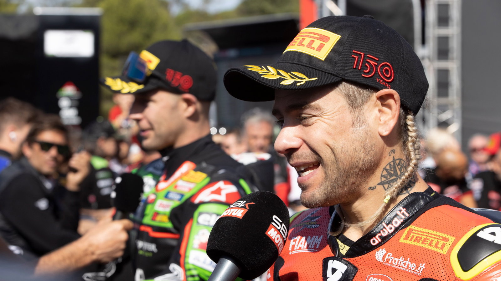 Jonathan Rea Kawasaki, Alvaro Bautista Ducati WorldSBK 2022