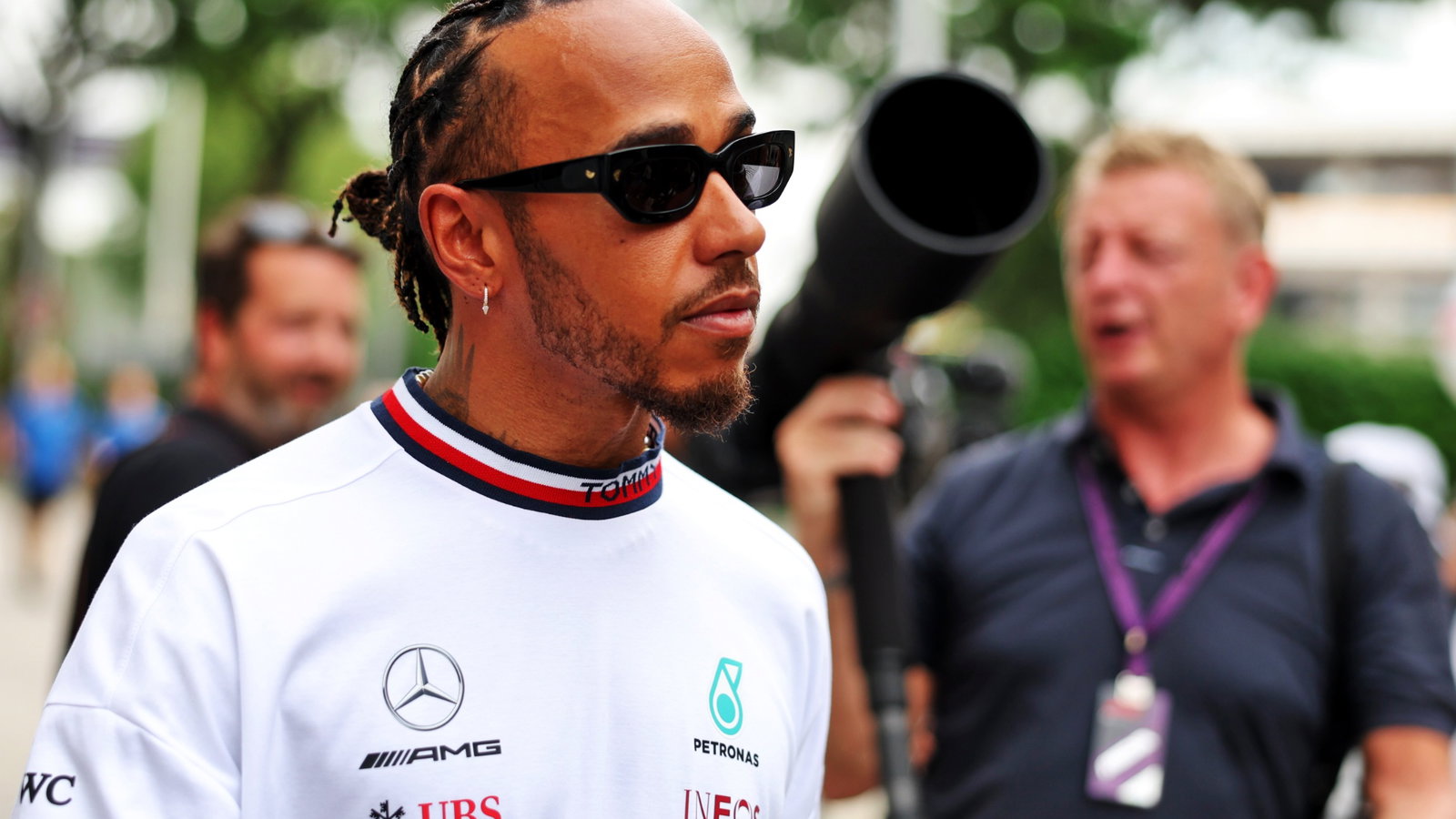 Lewis Hamilton (GBR) Mercedes AMG F1.